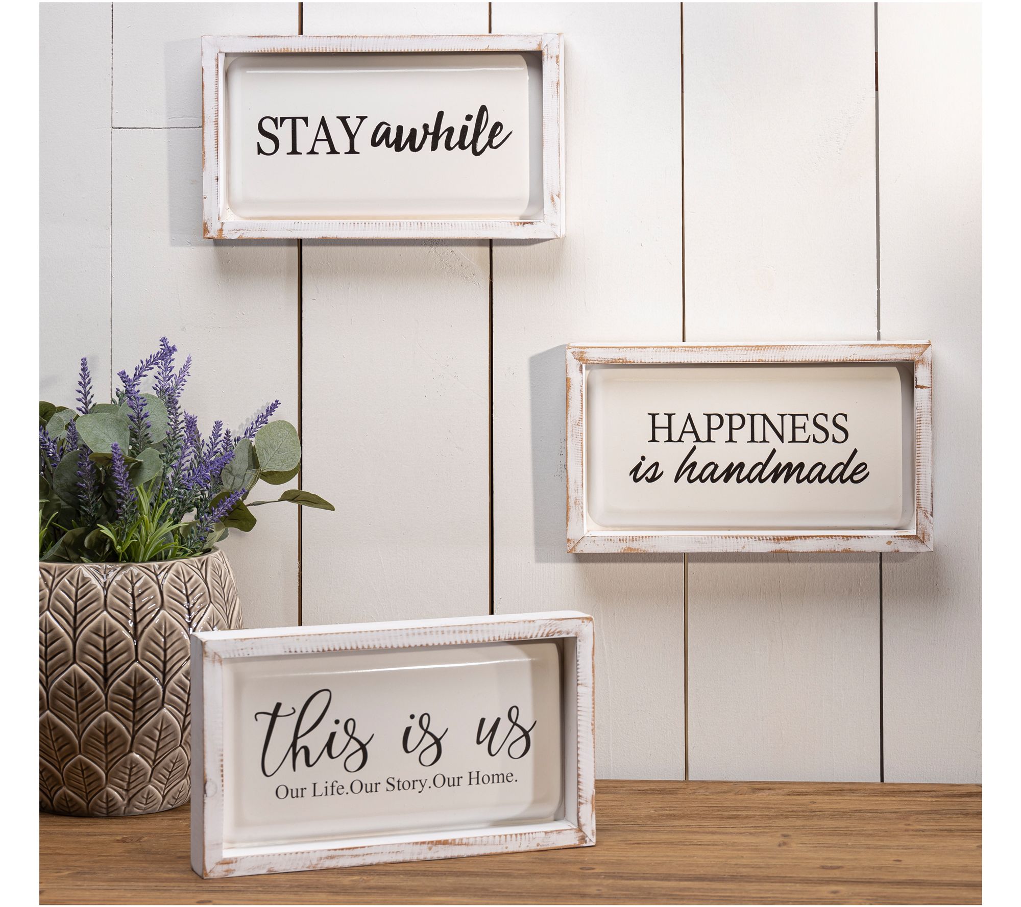 Assorted Wood and Metal Wall Decor by Gerson International