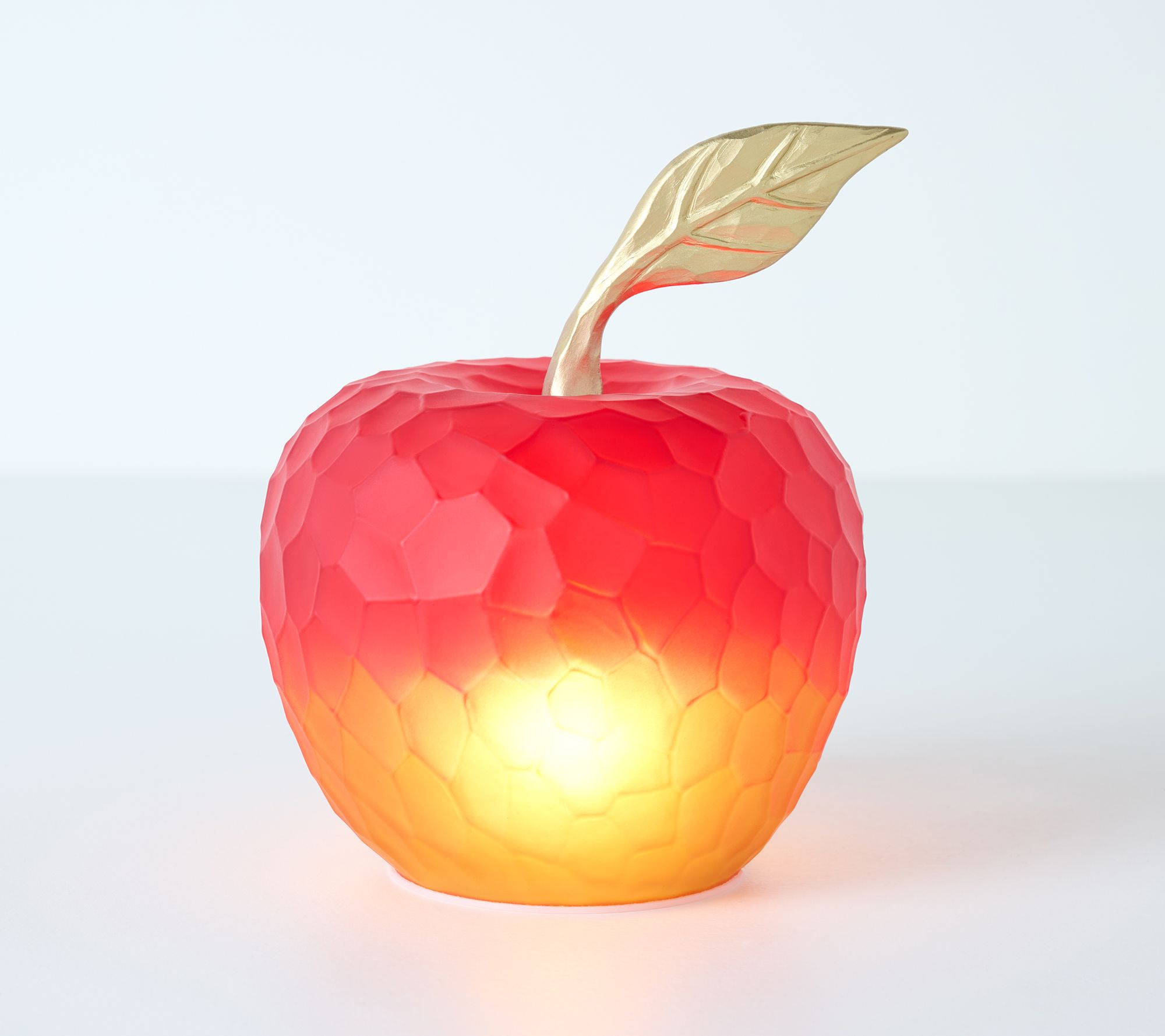 Illuminated Carved Glass Harvest Icon by Kim Gravel