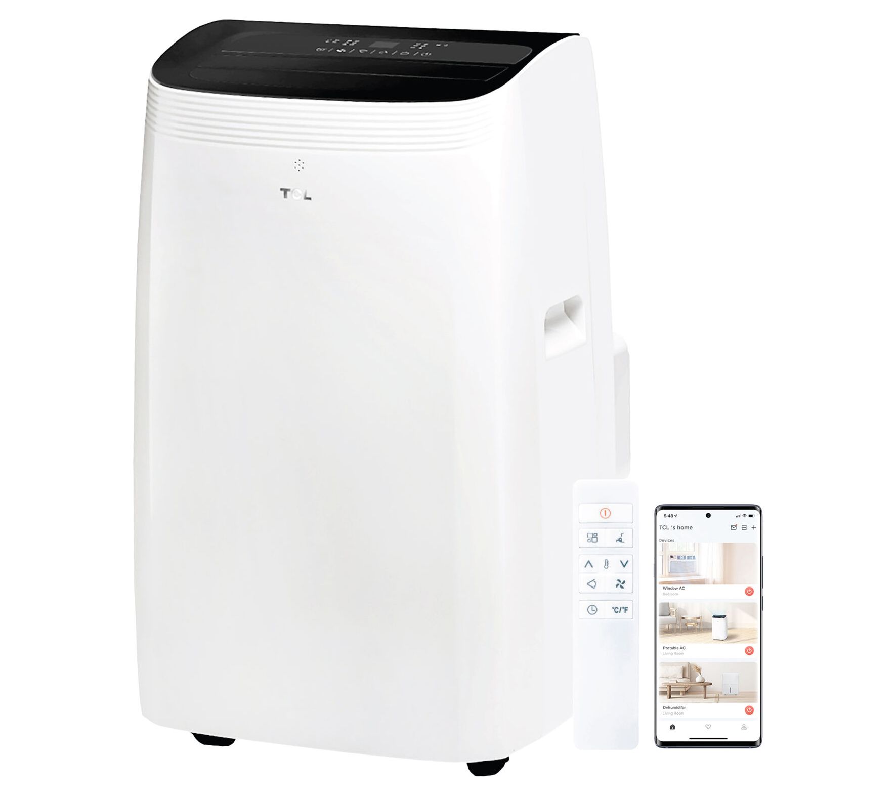 TCL 10,000 BTU Q-Series Dual Hose Portable AirConditioner