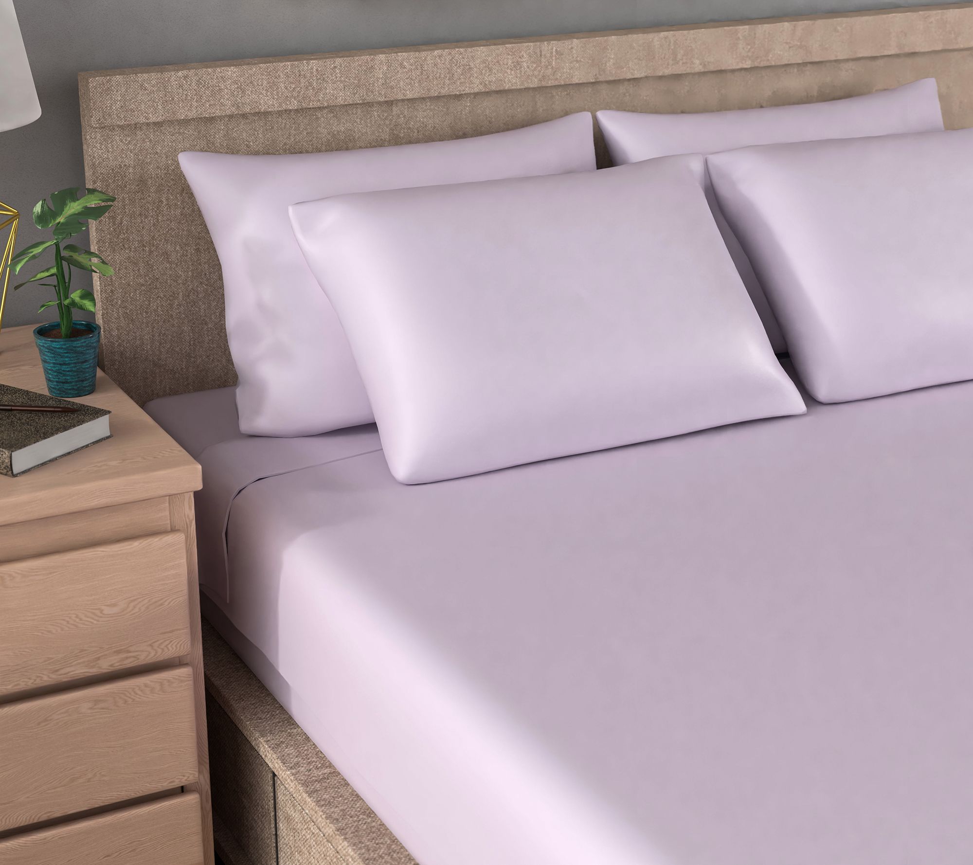 Home Reflections 800TC Triblend Sheet Set with Extra Cases