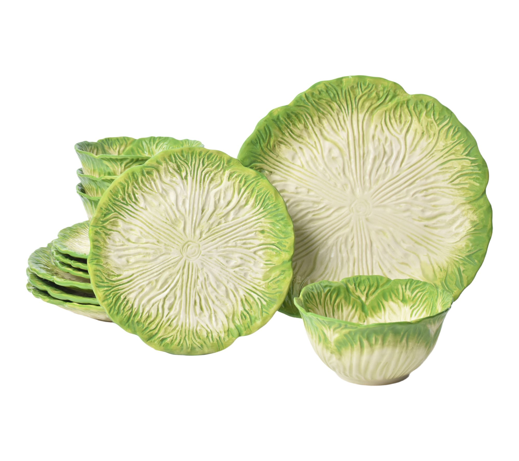 Temp-tations Special Edition 12-Piece Sculptural Dinnerware Set