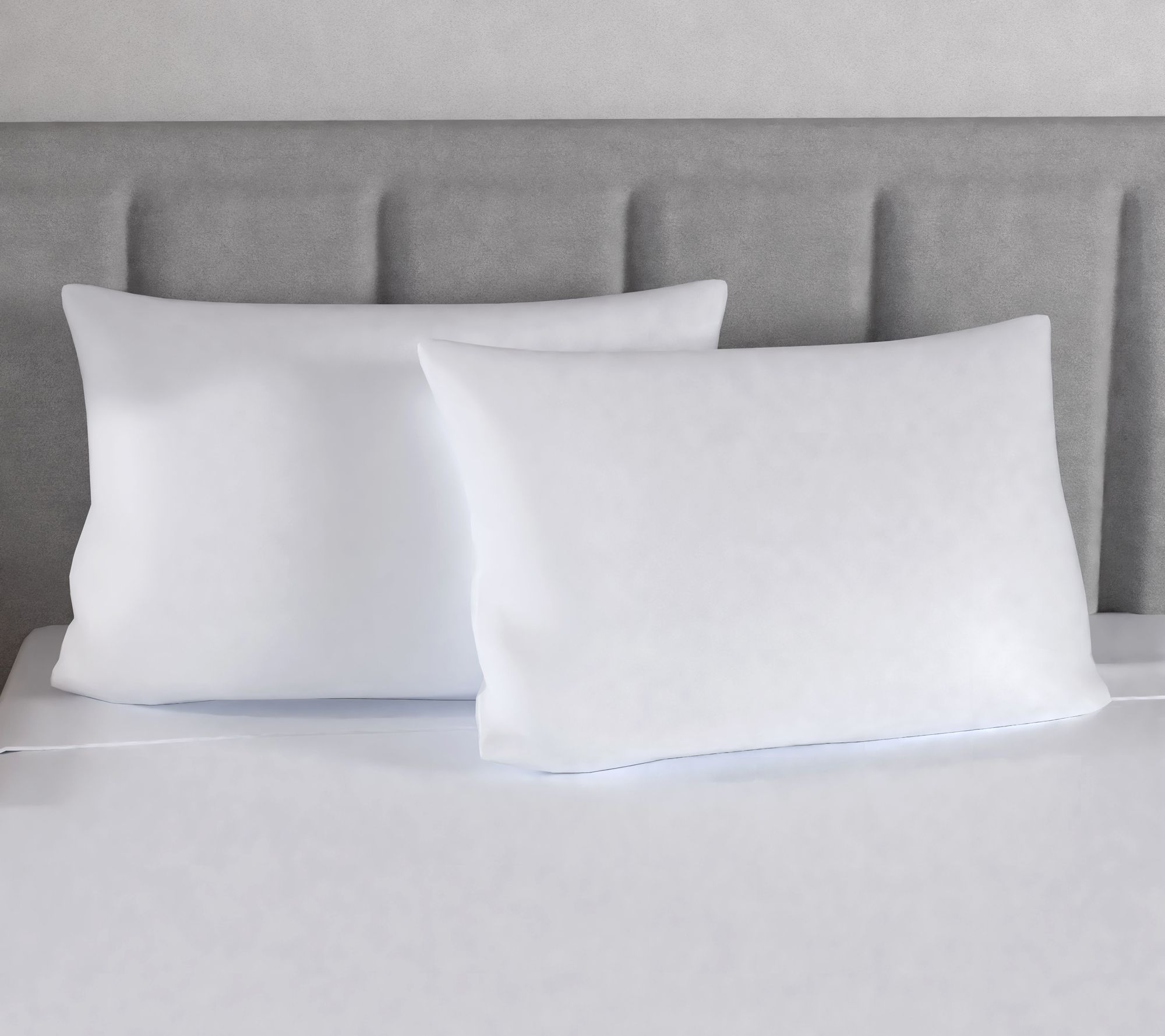 Martha Stewart Set of (2) 300TC 100T Cotton Sateen Pillowcases