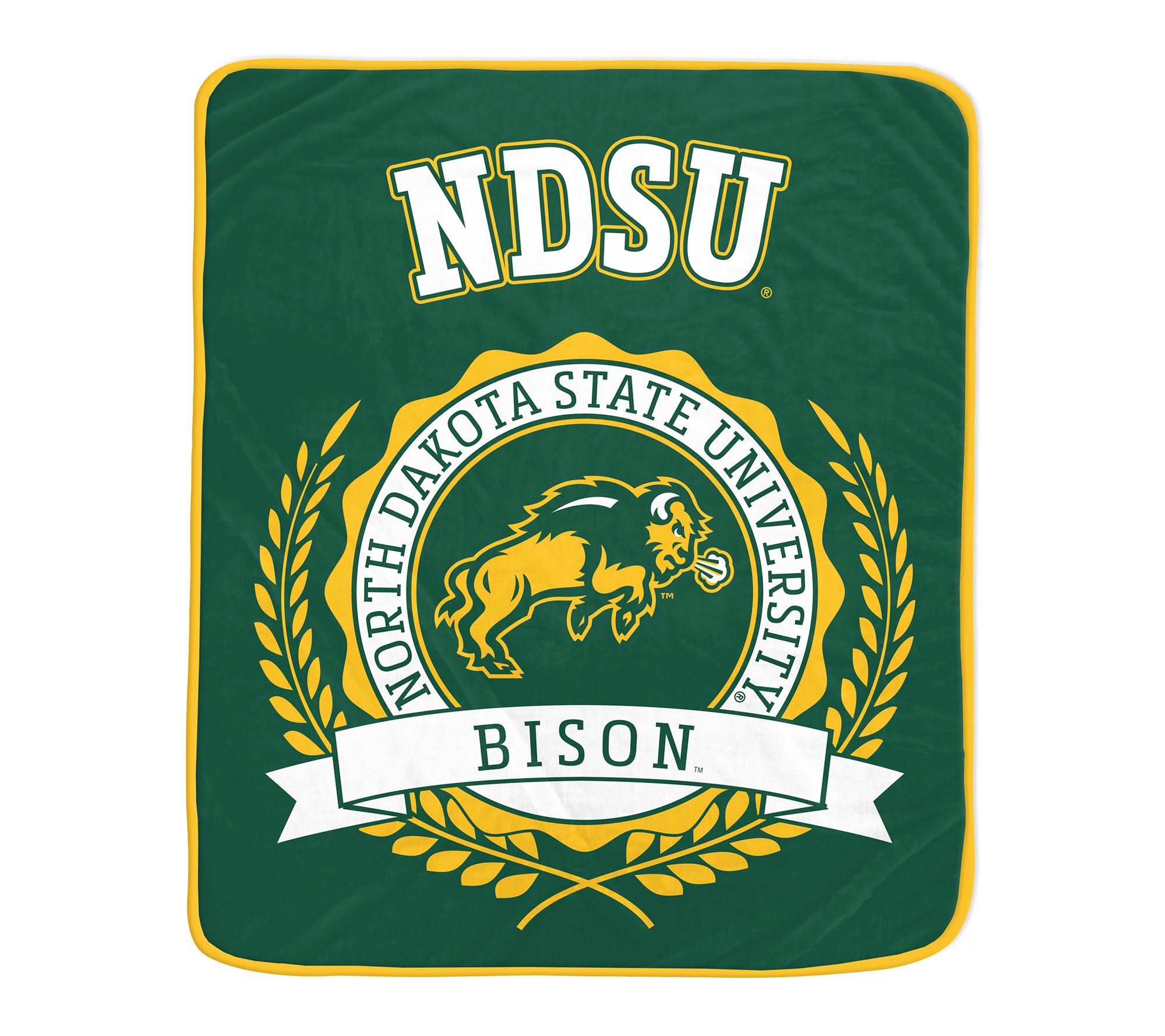 Pegasus Sports NCAA University Crest Ultra So ft Blanket