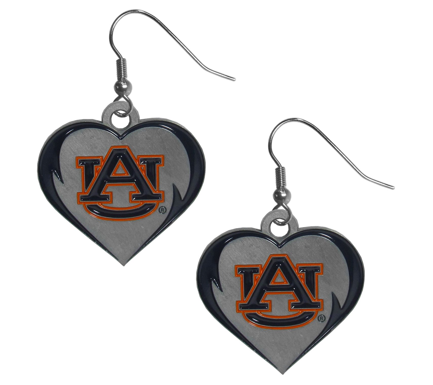 Siskiyou Sports NCAA College Heart Dangle Earrings