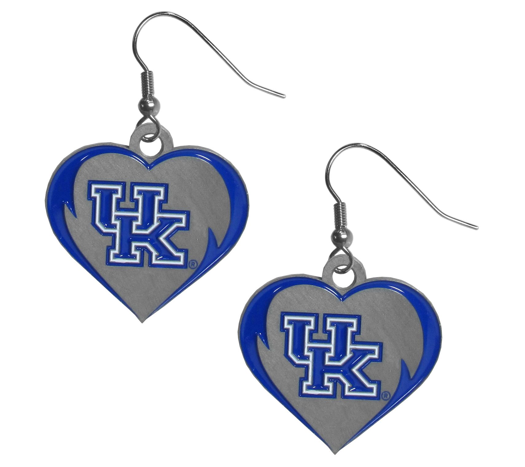 Siskiyou Sports NCAA College Heart Dangle Earrings