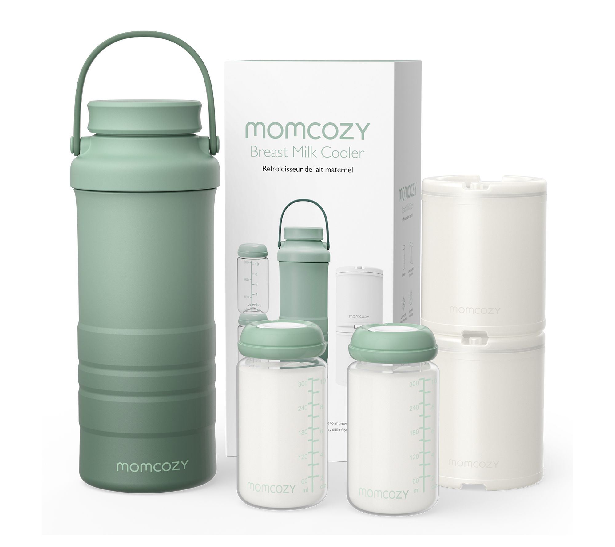 Momcozy Portabl e Breast Milk C ooler for Outdo or - 22oz