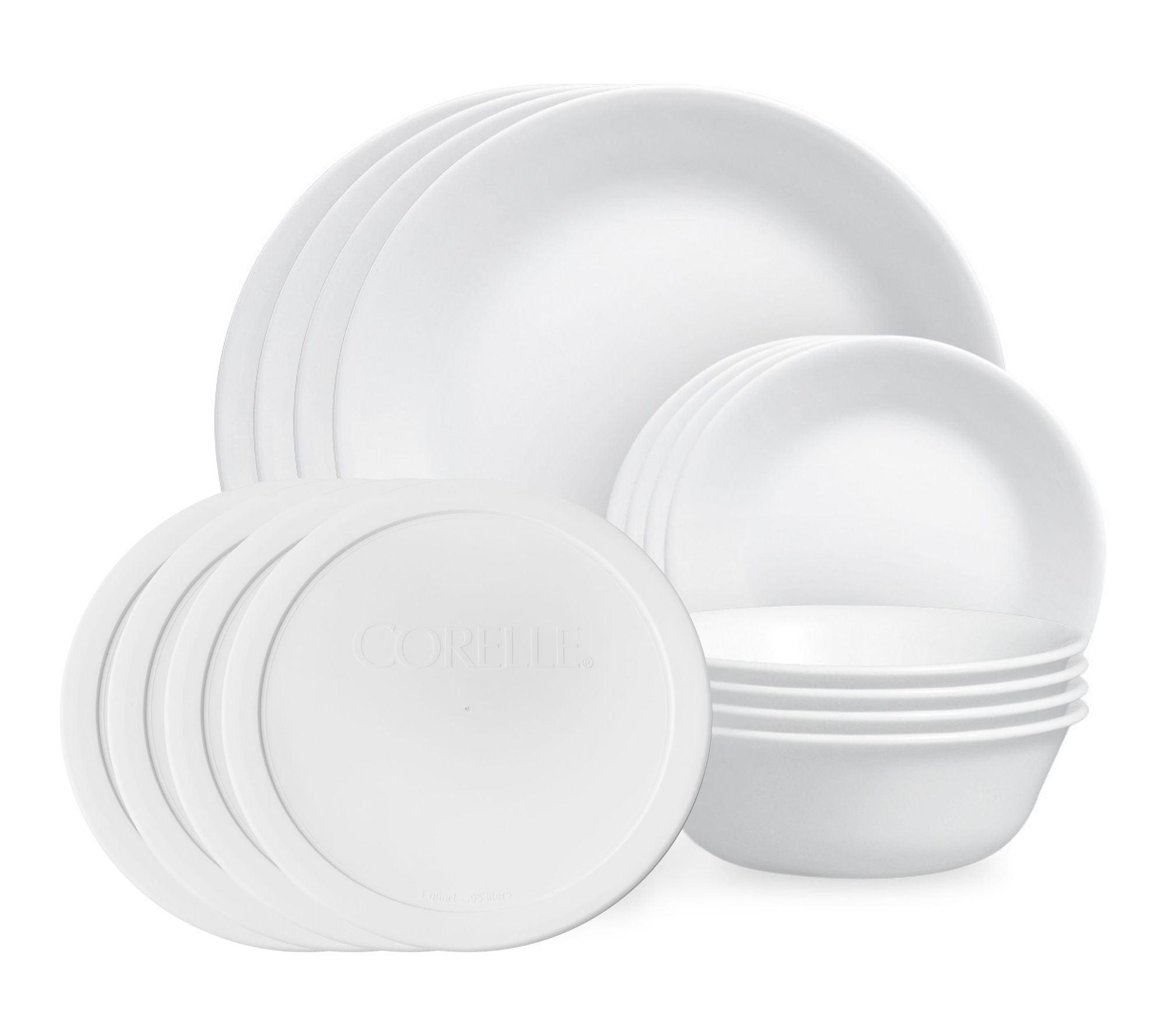 Corelle 16-Pc Service for 4 Vitrelle Dinnerware Set