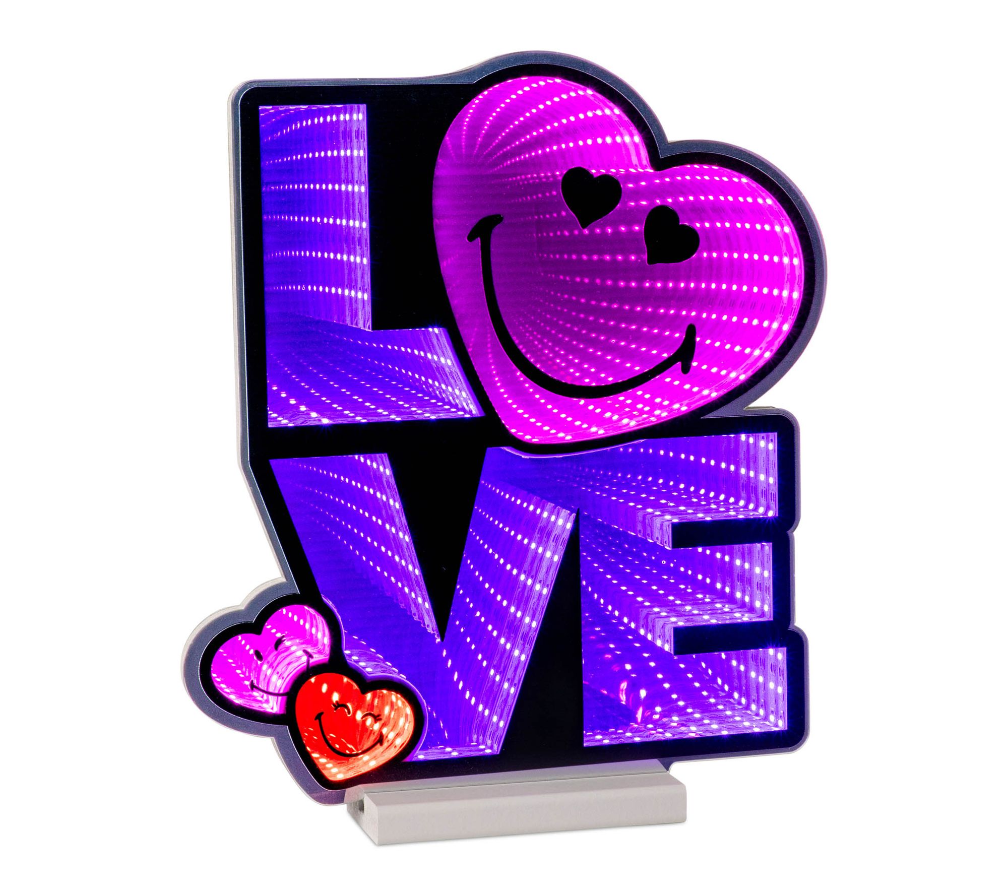 Melrose International SmileyWorld Love Square Ekkolight 14.5"H