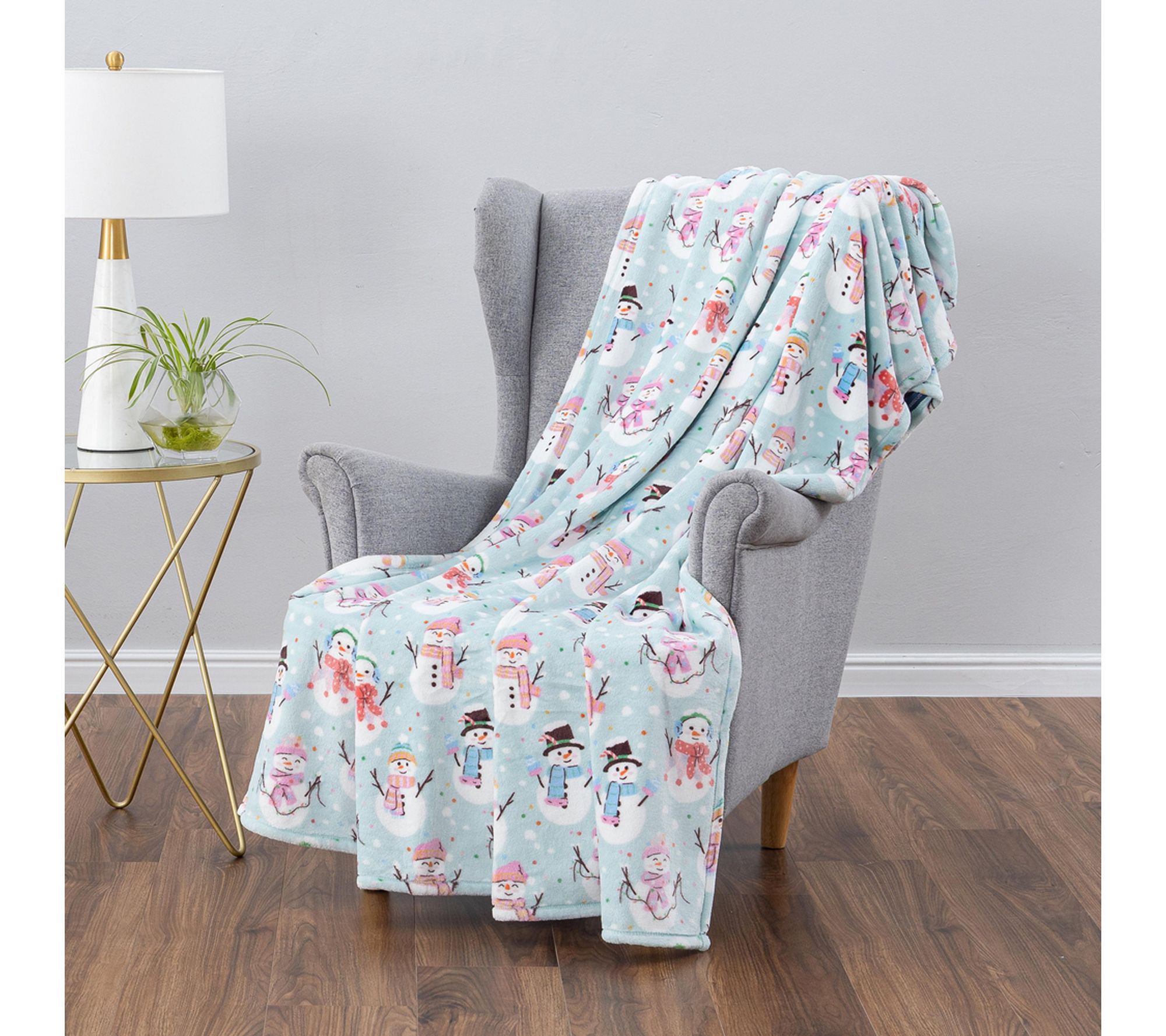 Berkshire 60x70 Whimsical Holiday Throw