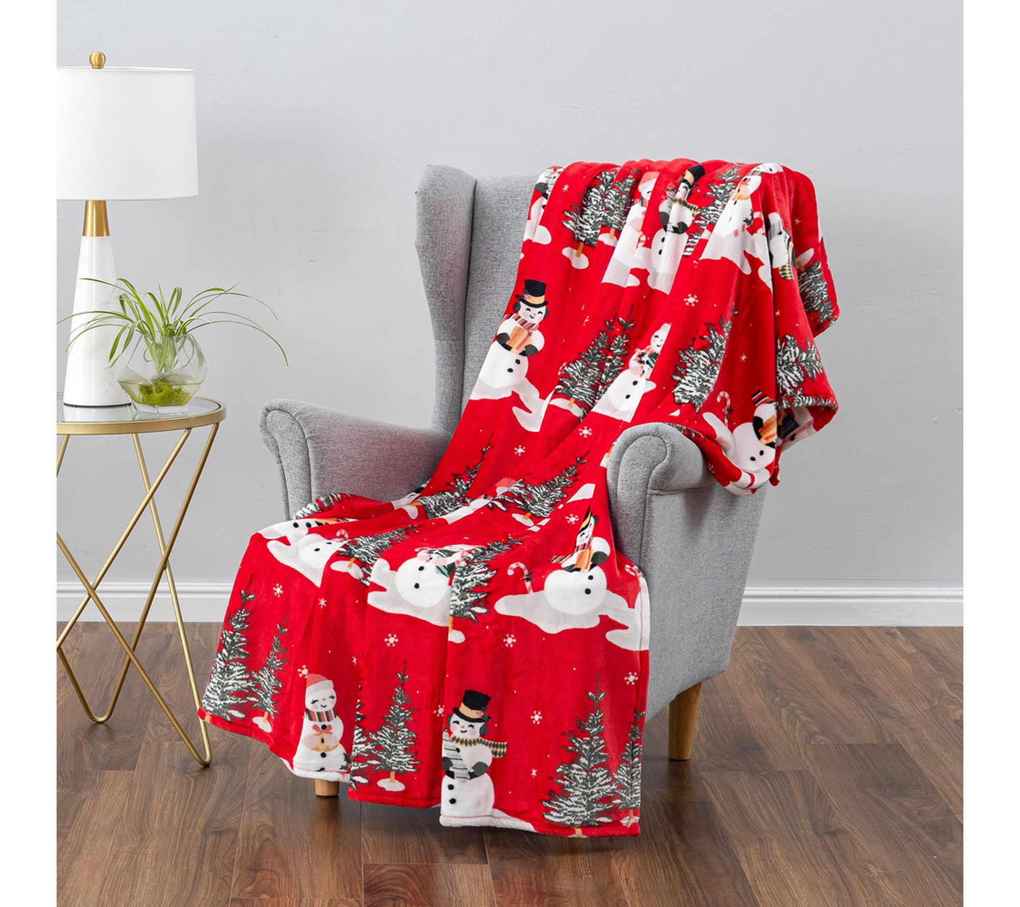 Berkshire 60x70 Whimsical Holiday Throw