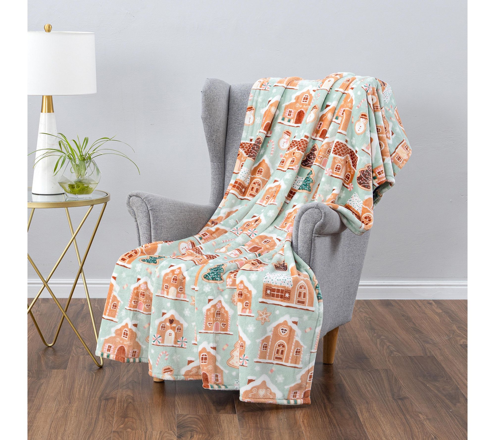 Berkshire 60x70 Whimsical Holiday Throw