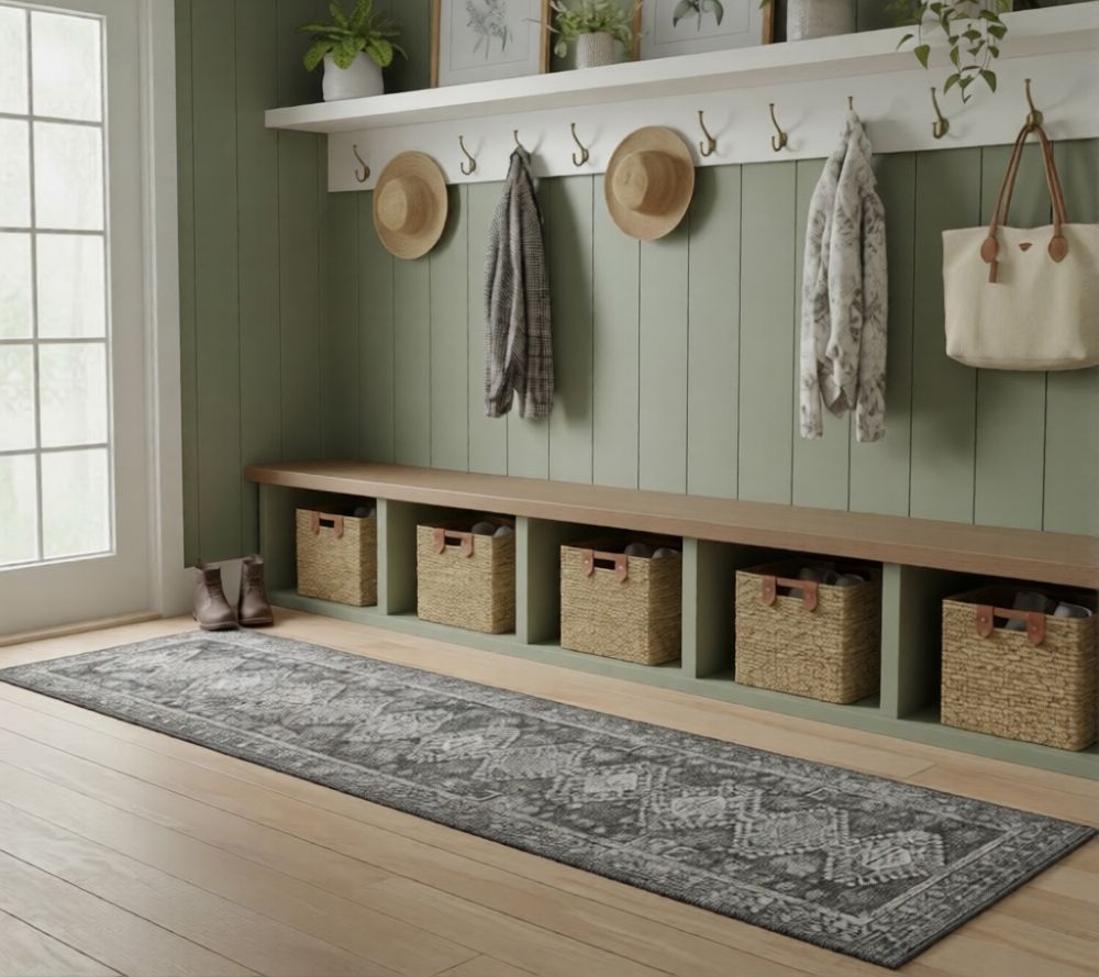 Amer Rugs Alaska Vintage Runner Rug, 2'7" x 10'