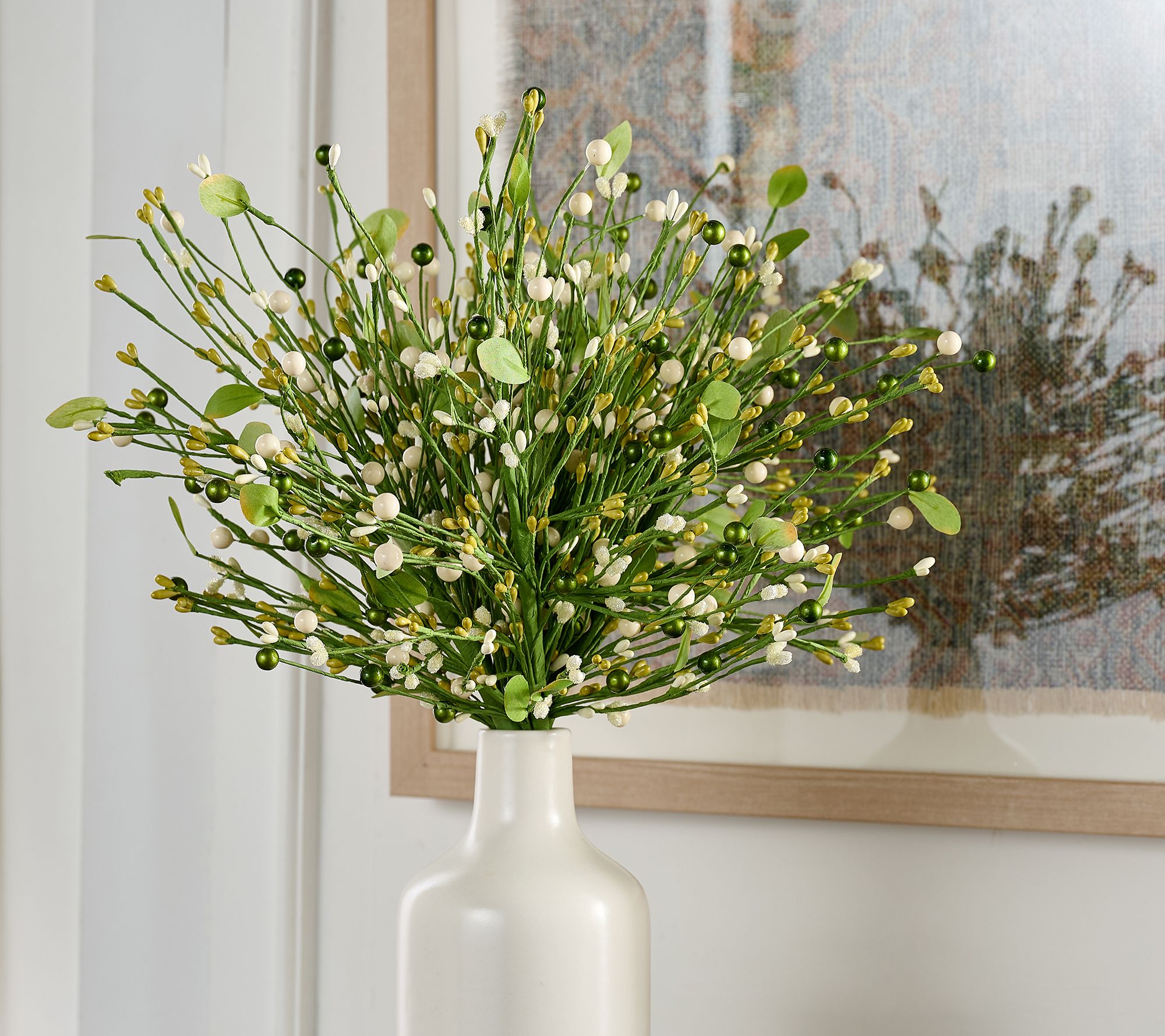 "As Is" Set of 6 St. Patrick's Day Berry and Pearl Picks by Valerie