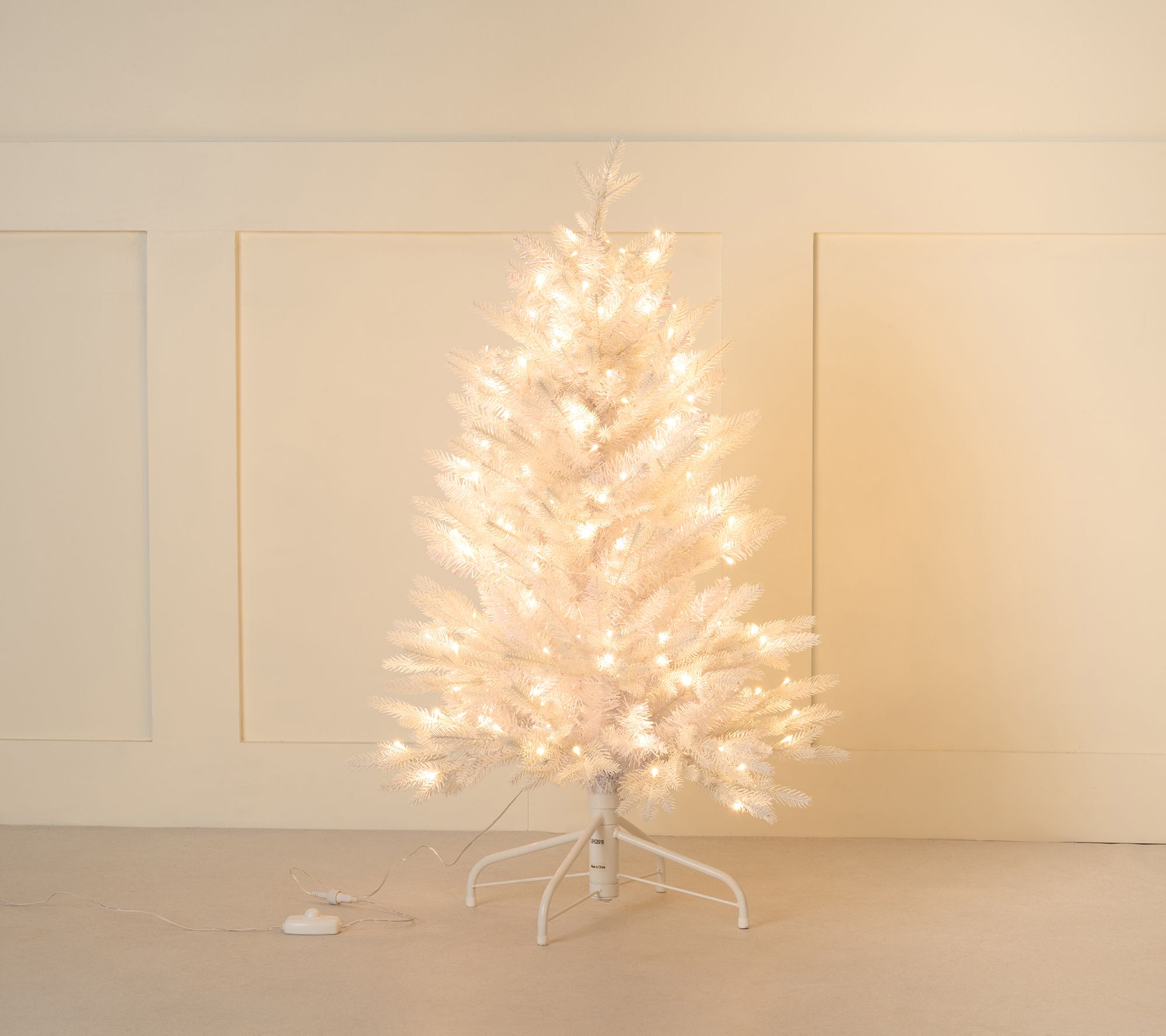 3.5' Frasier Fir Tree with Color Flip LEDs by Kim Gravel