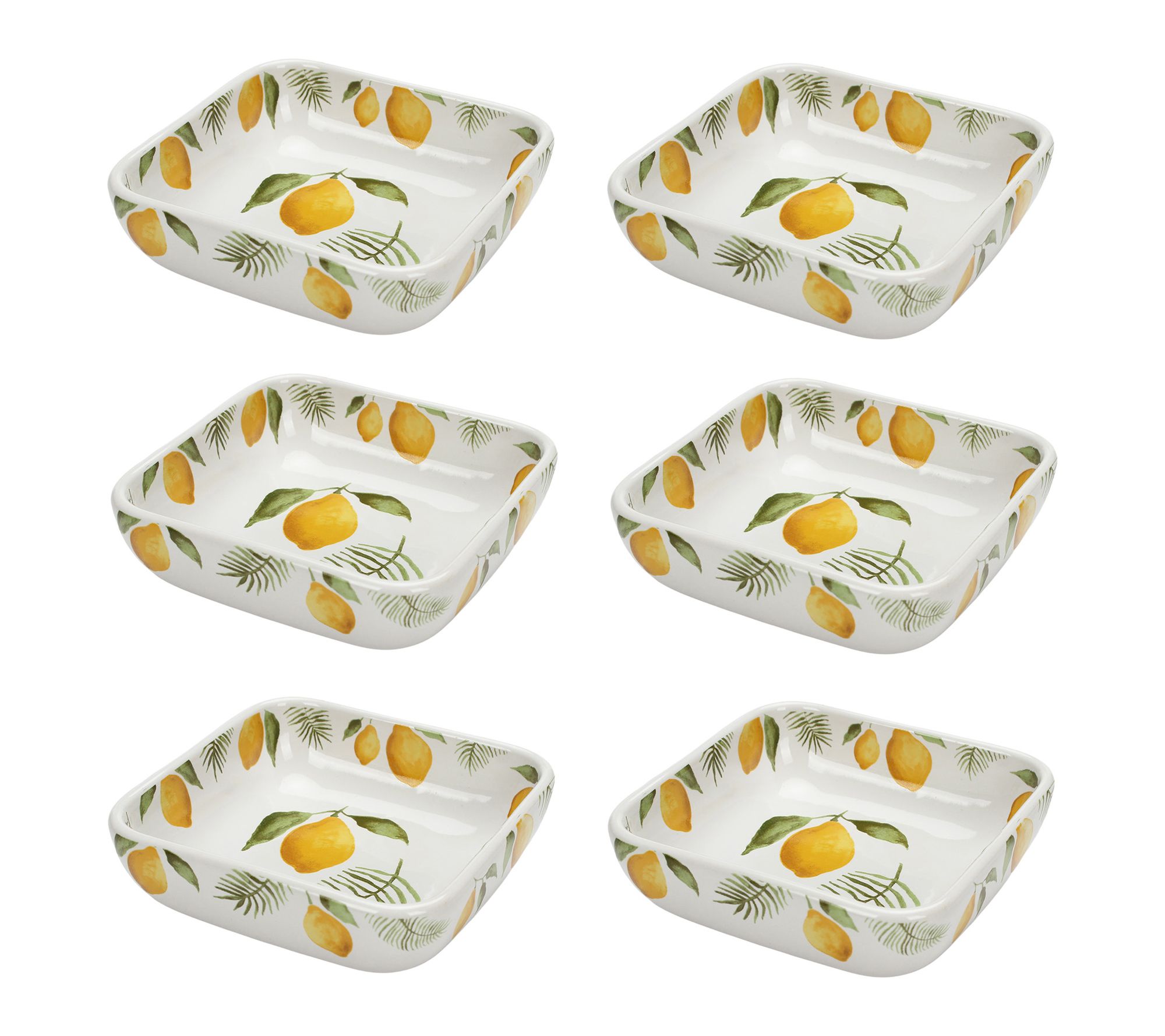 "As Is" Temp-tations Set of (6) 4-oz Dipping Bowls