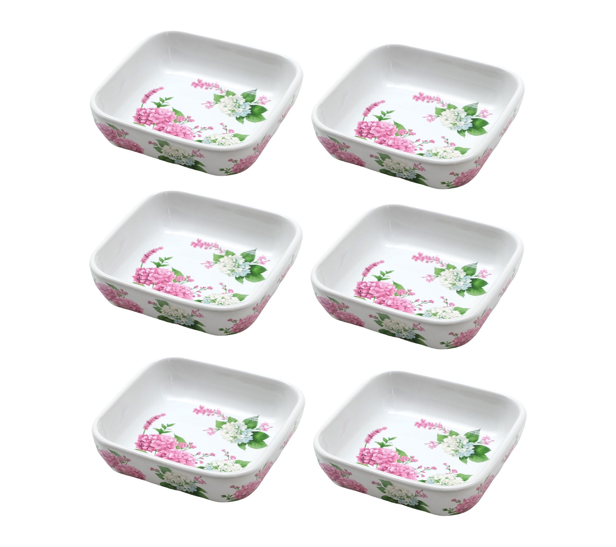 "As Is" Temp-tations Set of (6) 4-oz Dipping Bowls
