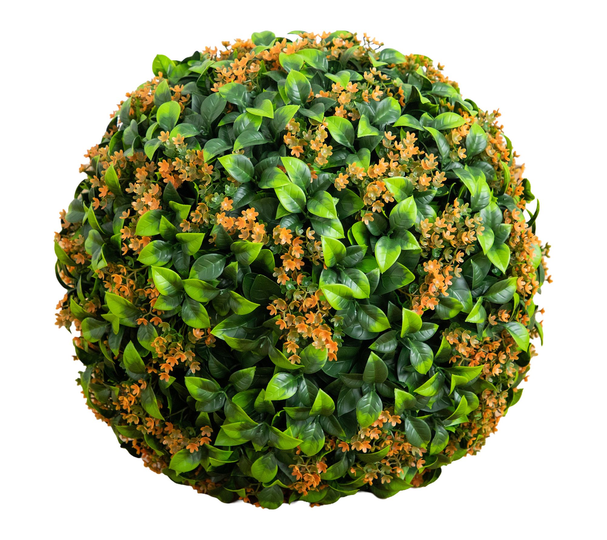 15-in Flowering Boxwood Ball by Nearly Natural