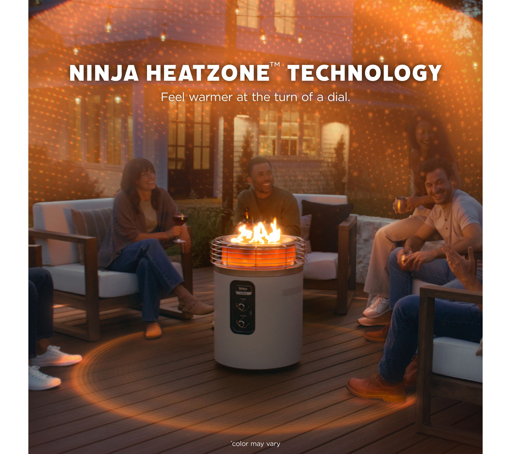 Ninja Fireside360 Outdoor Heater & Fire Pit | QVC