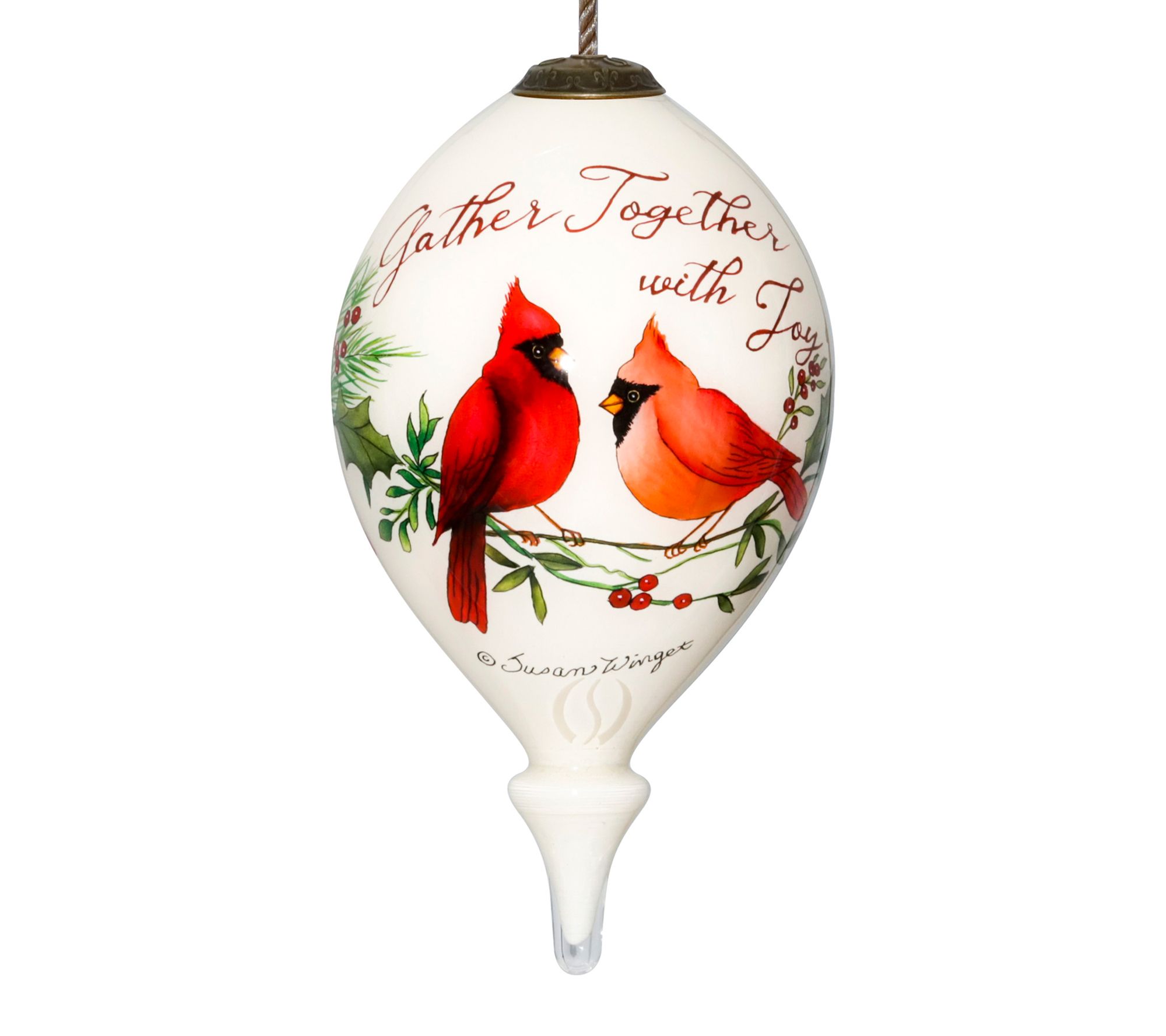 Inner Beauty Gifts 4.75 inch Gather Together With Joy Ornament