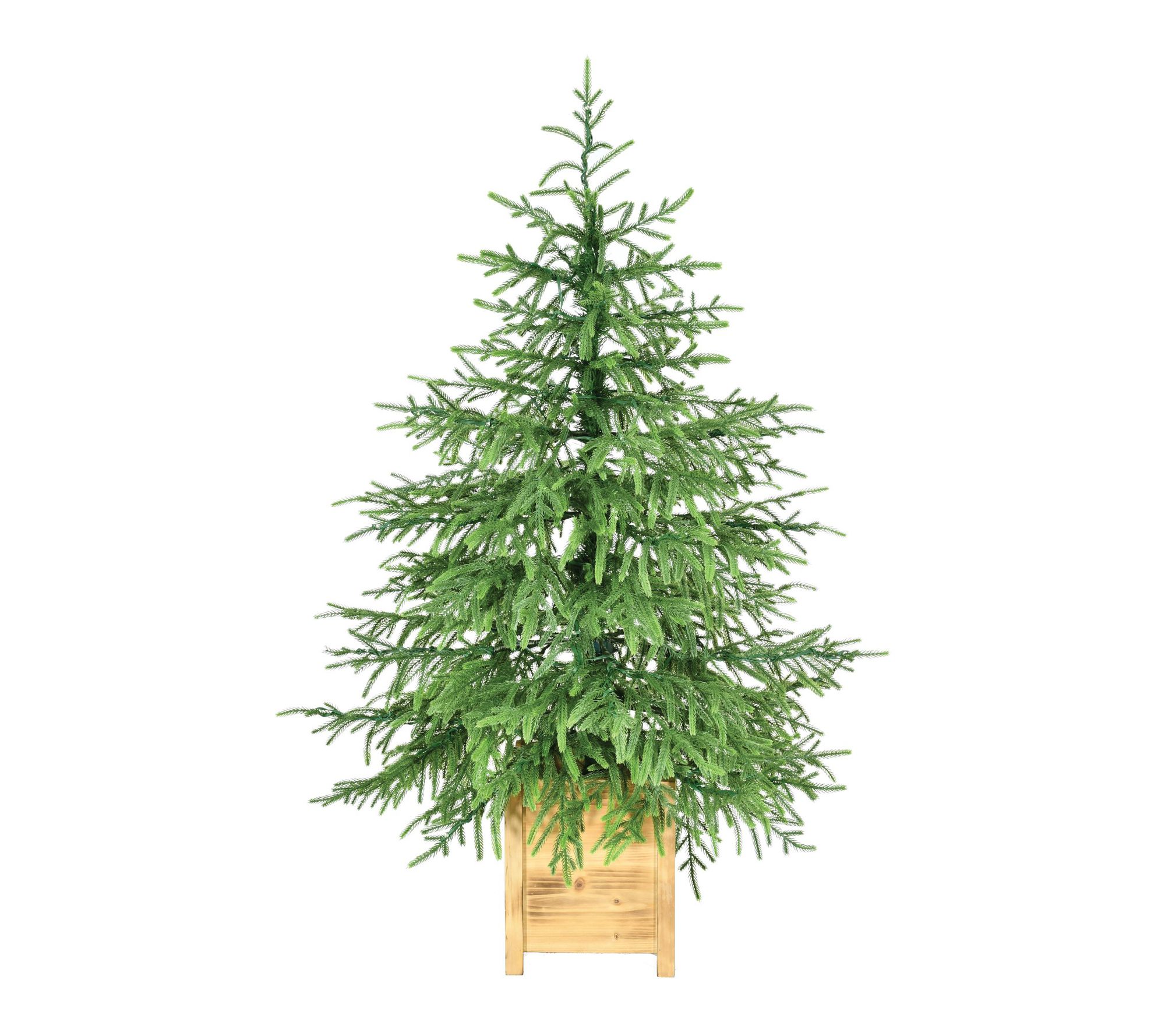 Fraser Hill Farm 4 Ft Real Feel Artificial Christmas