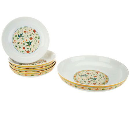Lenox Rustica 5-Piece Pasta Serving Set - QVC.com