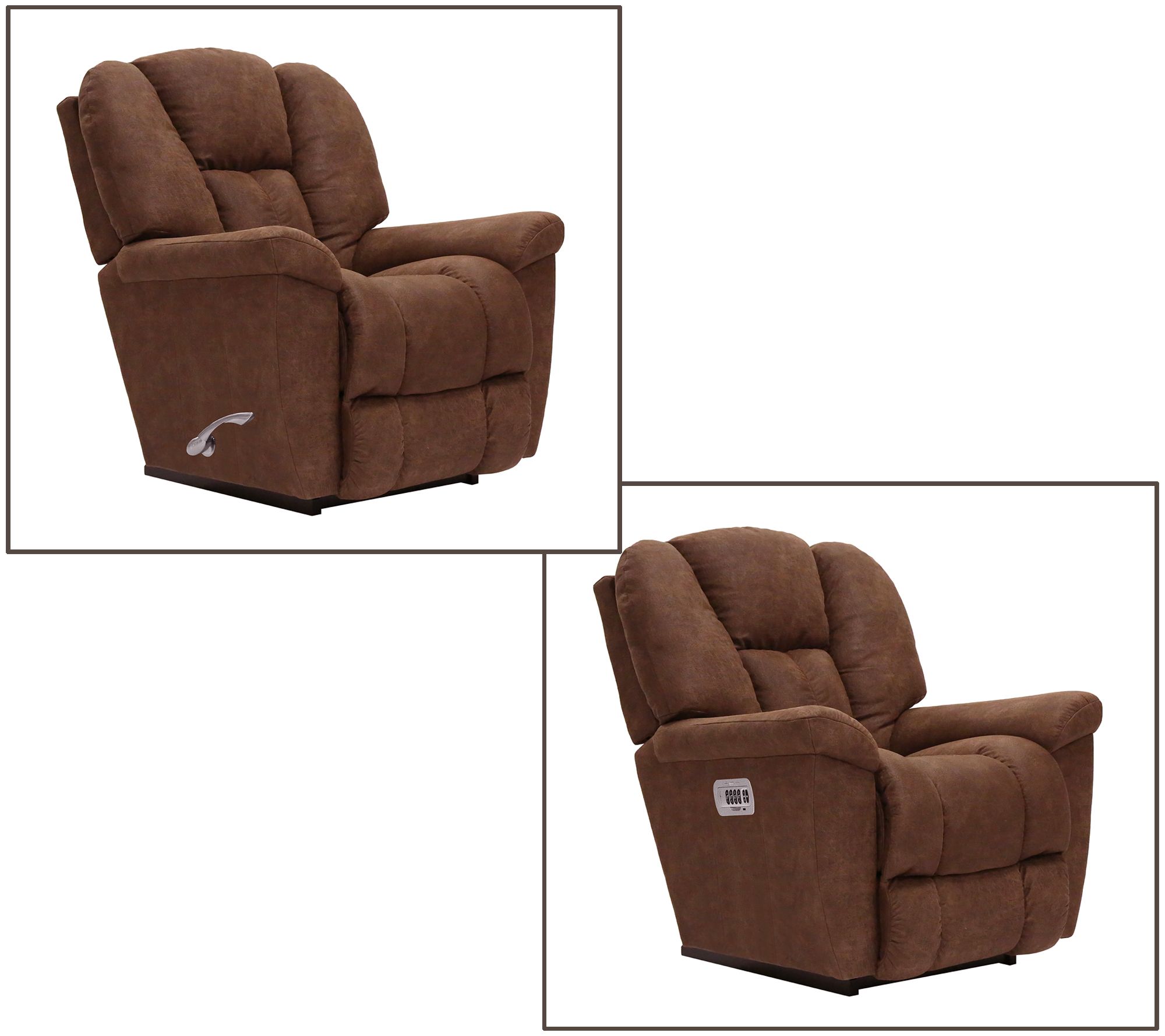 La Z Boy Maverick Manual or Power XR Recliner QVC