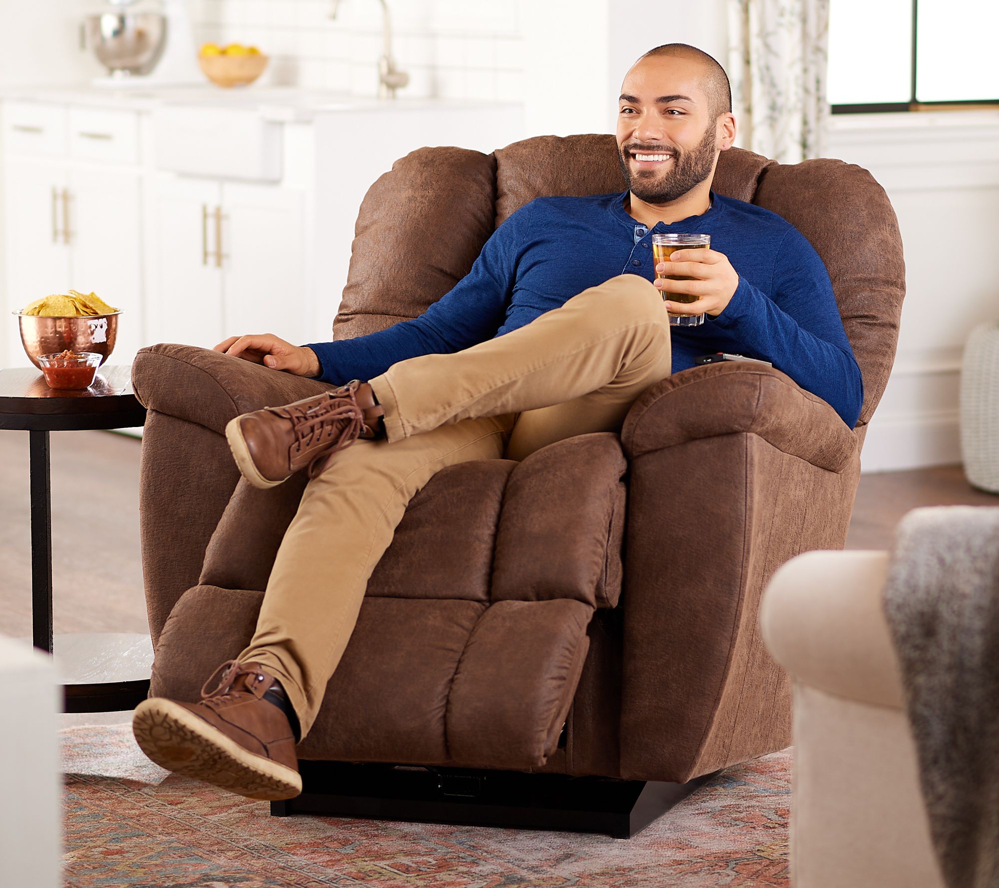 Qvc lazy discount boy maverick recliner