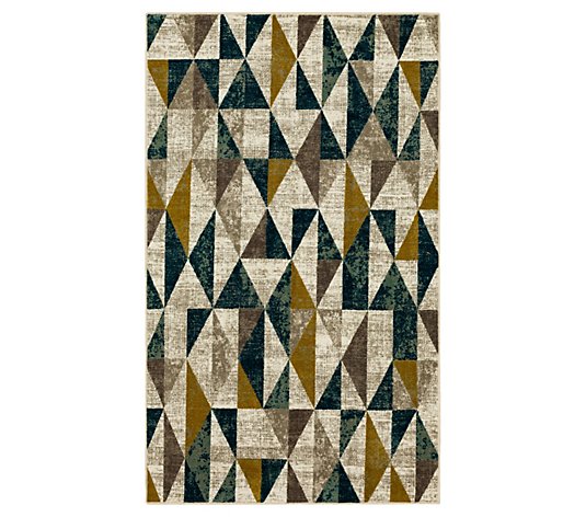 Scott Living Absolute Teal 5' x 8' Area Rug