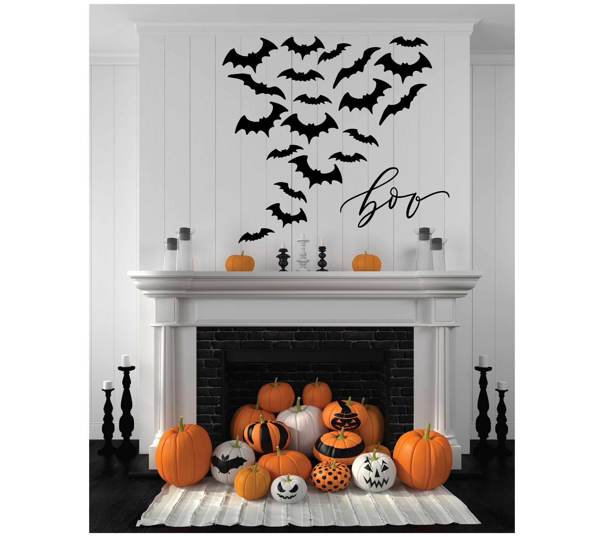 Courtside Market Boo Bats 24X24 Decal