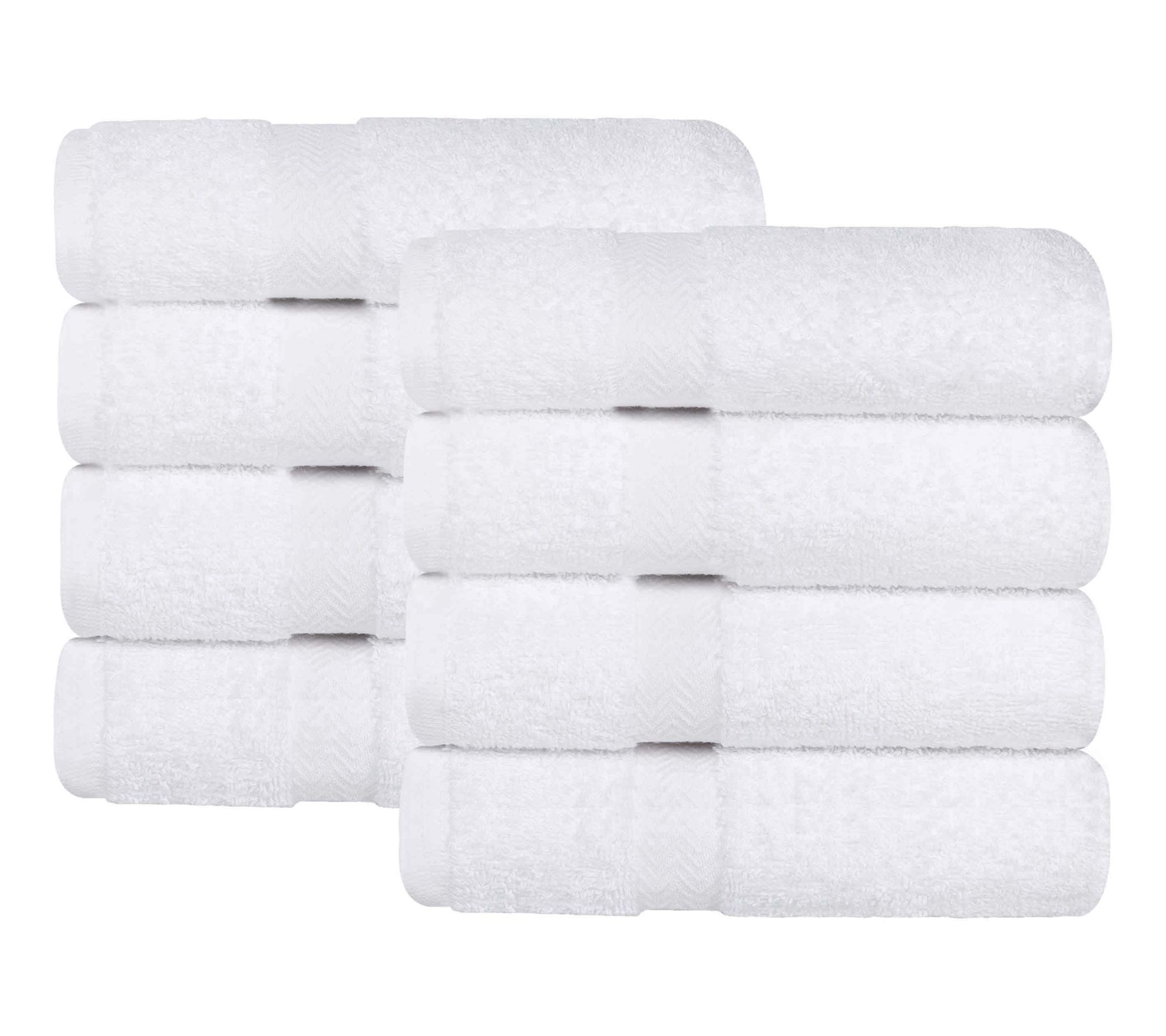 Superior Cotton 8-Piece Hand Towel Set