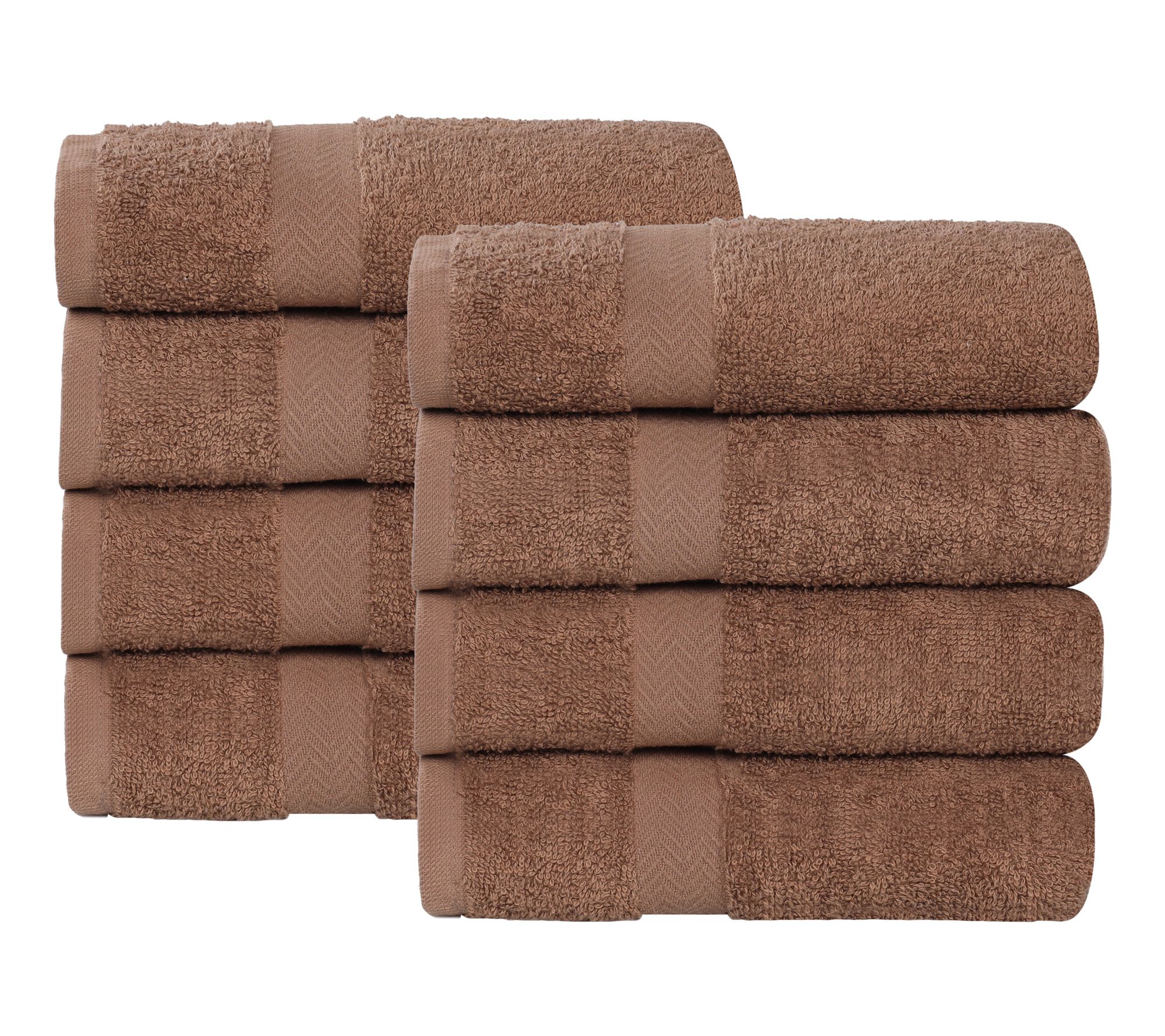 Superior Cotton 8-Piece Hand Towel Set