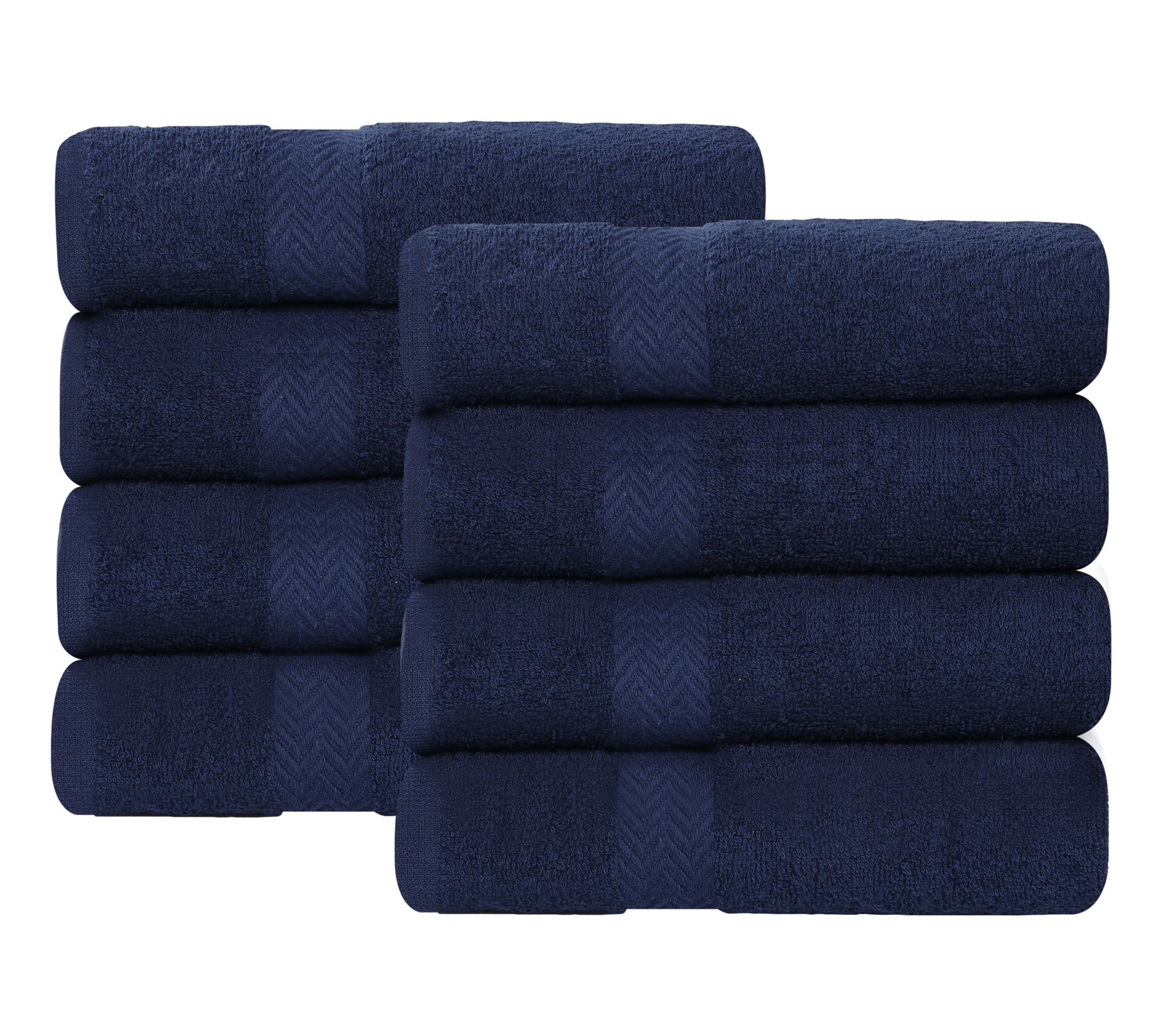 Superior Cotton 8-Piece Hand Towel Set