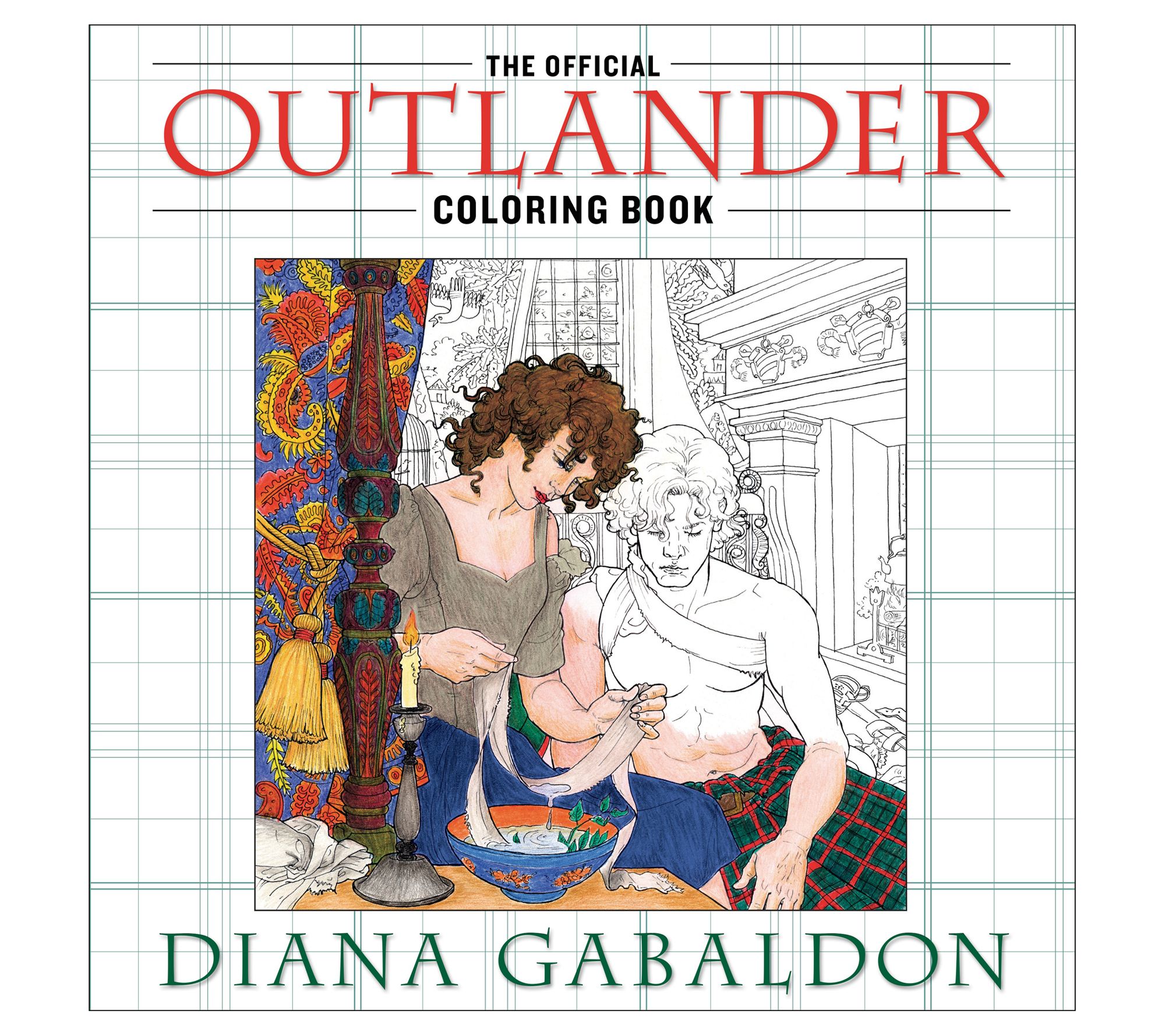 The Official Outlander Coloring Book by Diana G abaldon