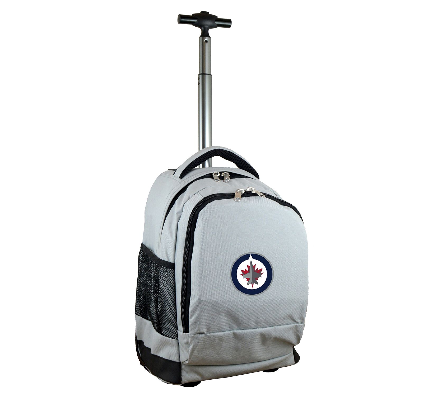 Mojo Licensing NHL 19" Premium Wheeled Backpack, Gray