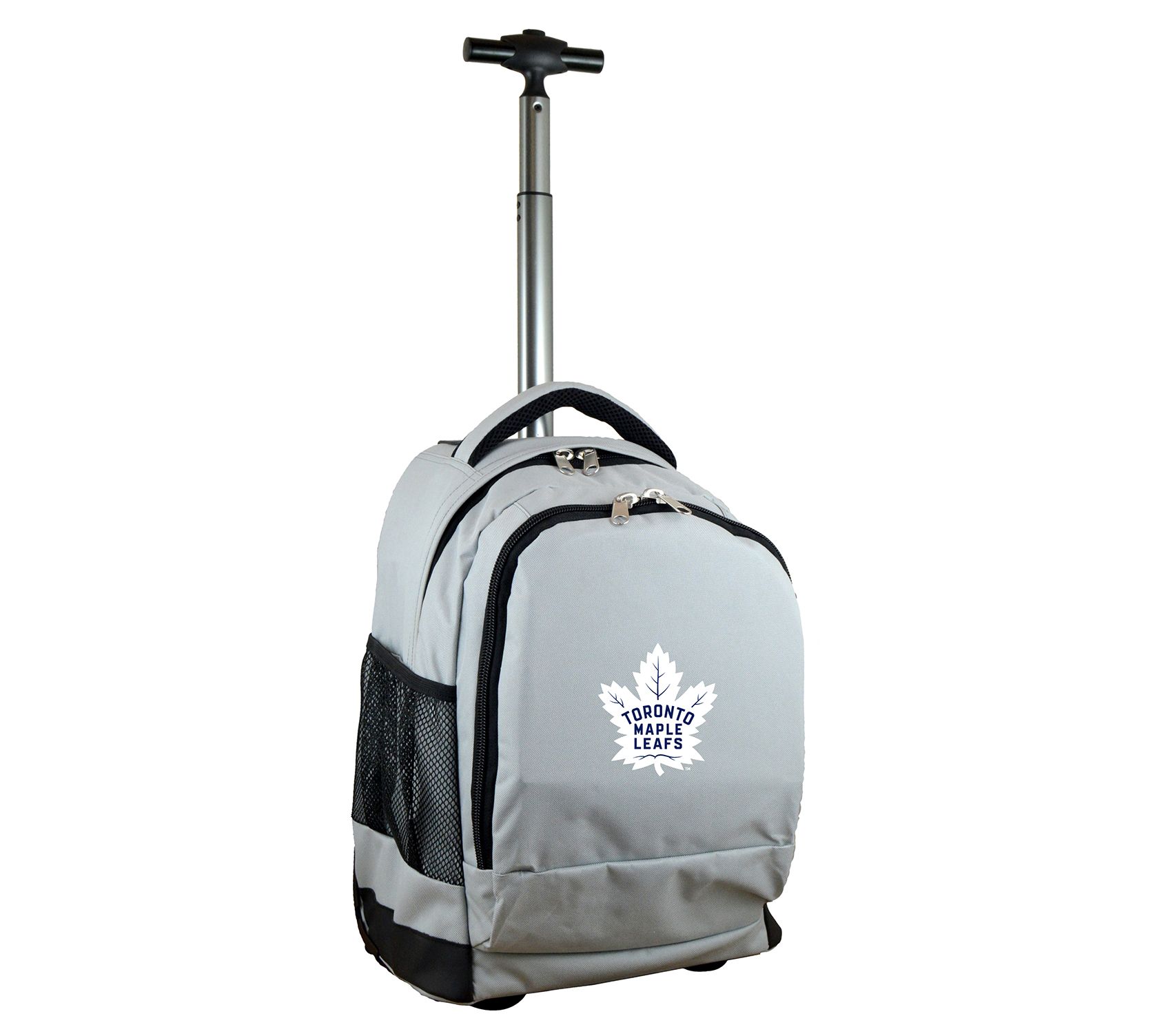 Mojo Licensing NHL 19" Premium Wheeled Backpack, Gray
