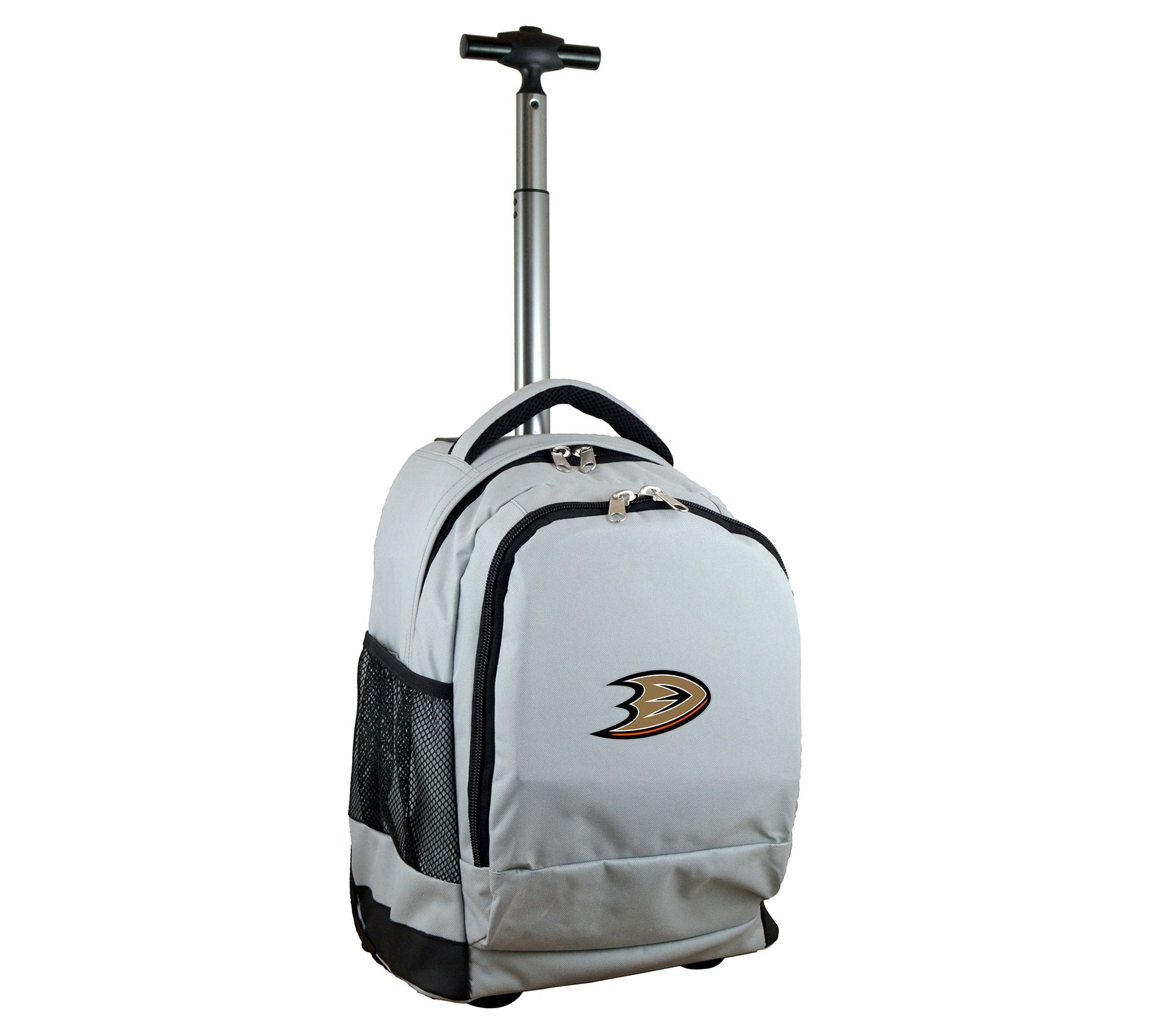 Mojo Licensing NHL 19" Premium Wheeled Backpack, Gray