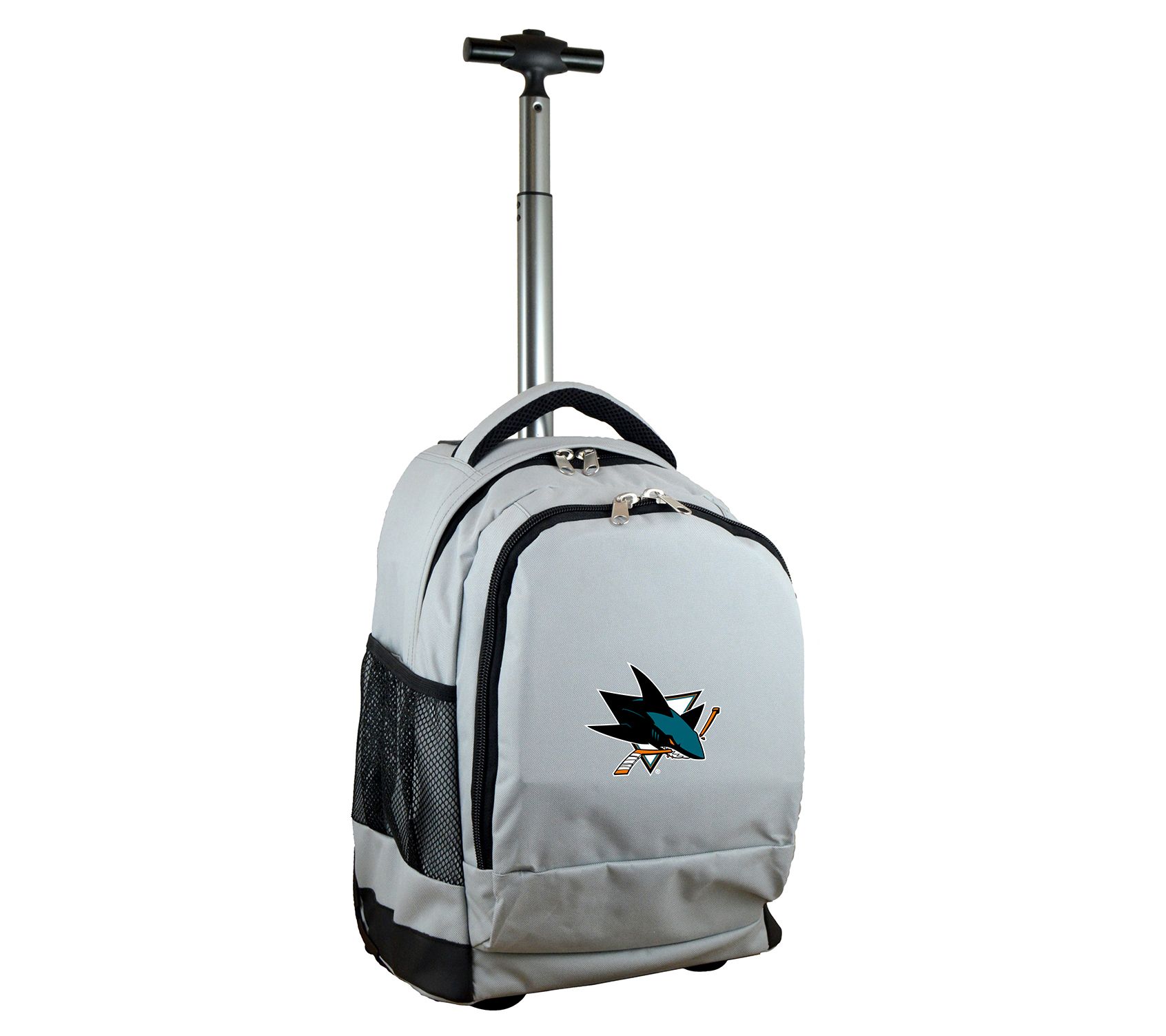 Mojo Licensing NHL 19" Premium Wheeled Backpack, Gray