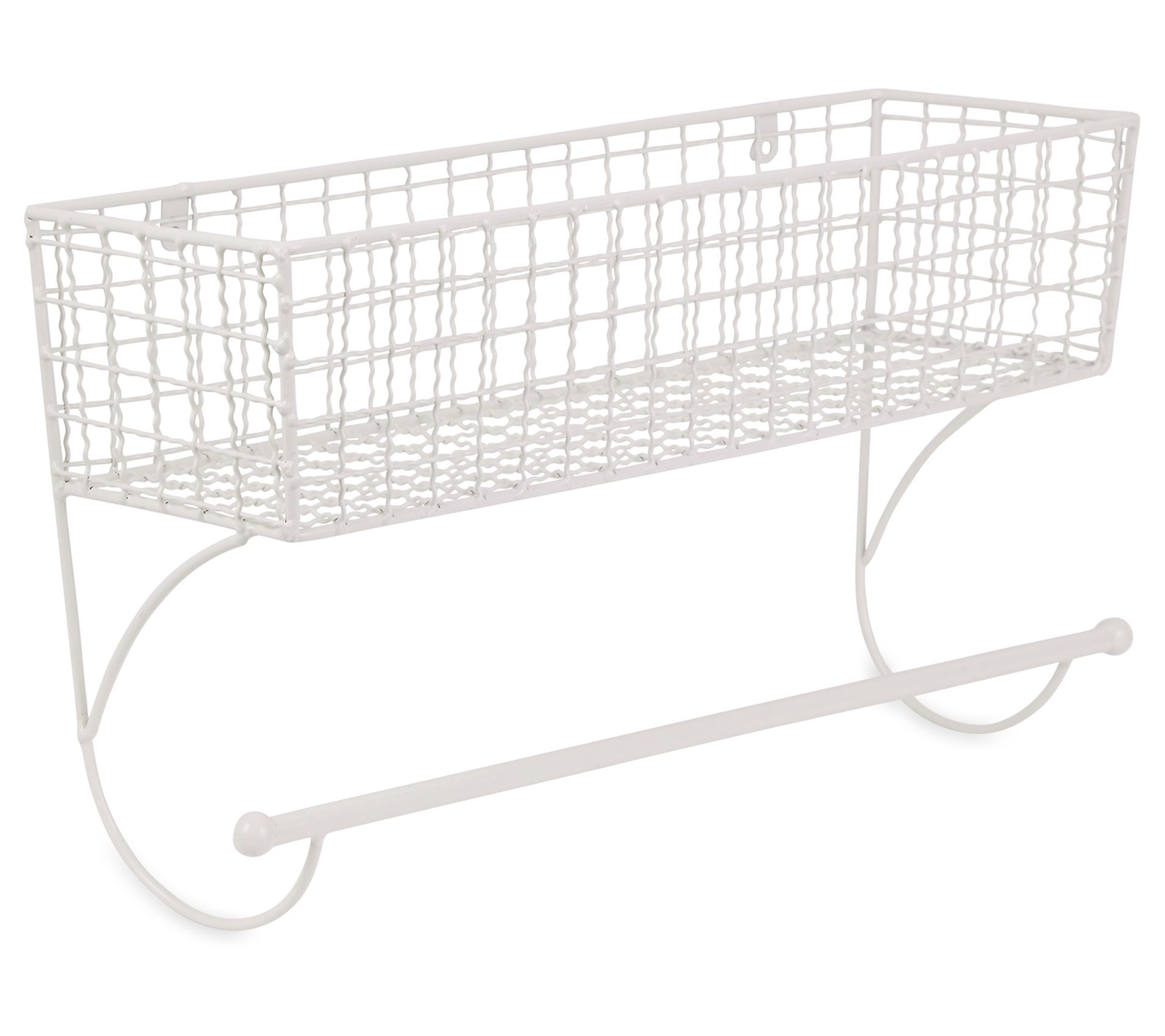 Lakeview Four-Shelf Tension Pole Caddy in White 