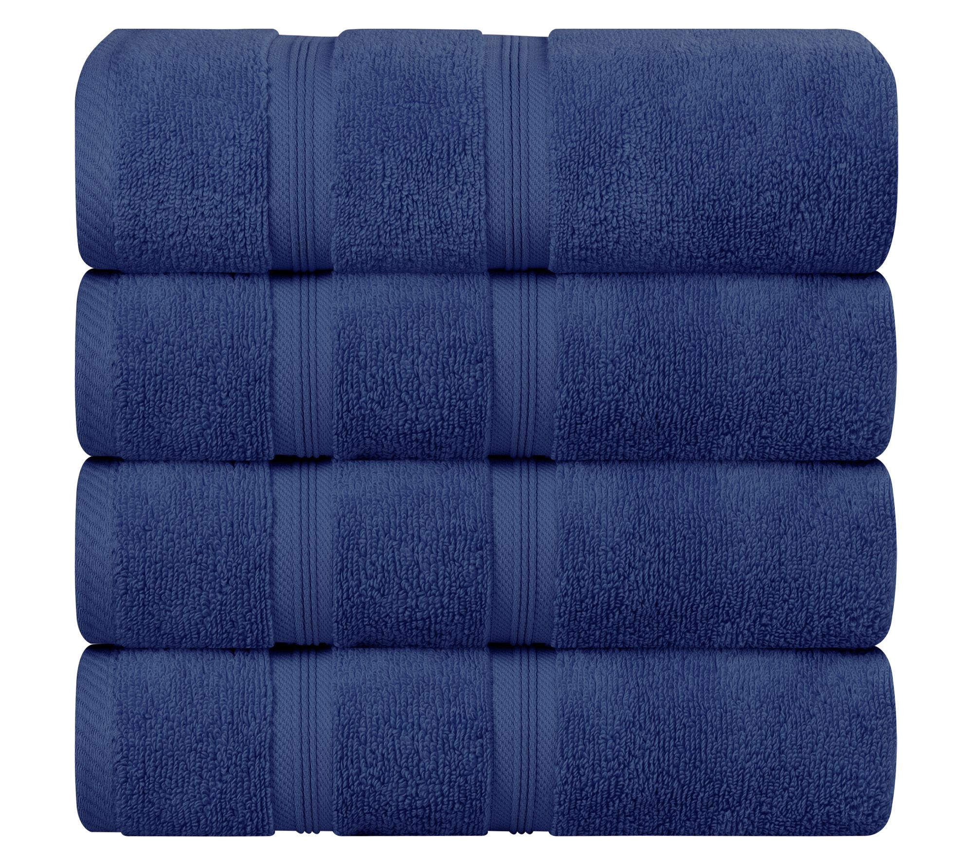 Superior Cotton 4-Piece Zero-Twist Quick-Drying Bath Towel Set