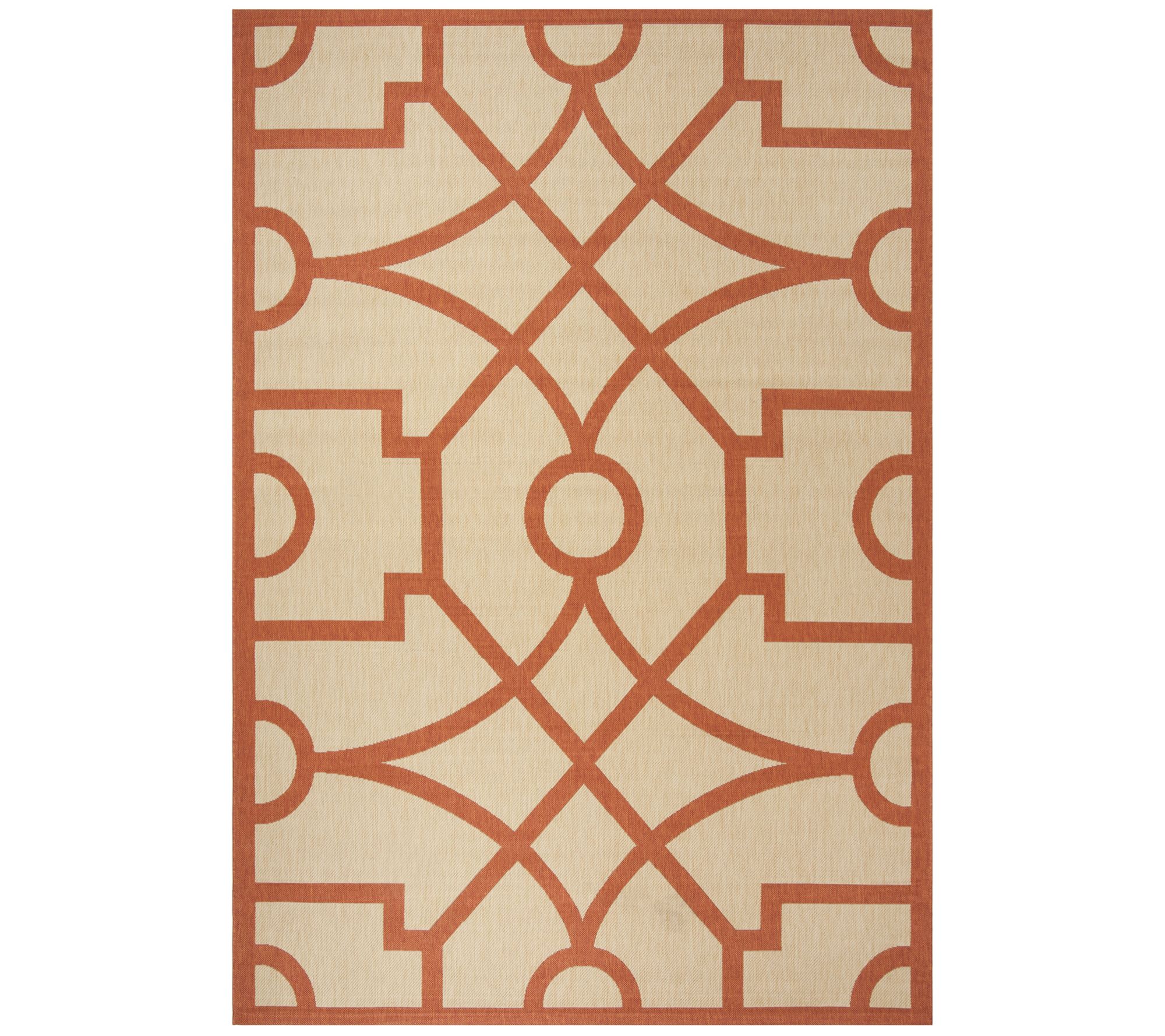 Martha Stewart Fretwork 4' x 5'7" Rug
