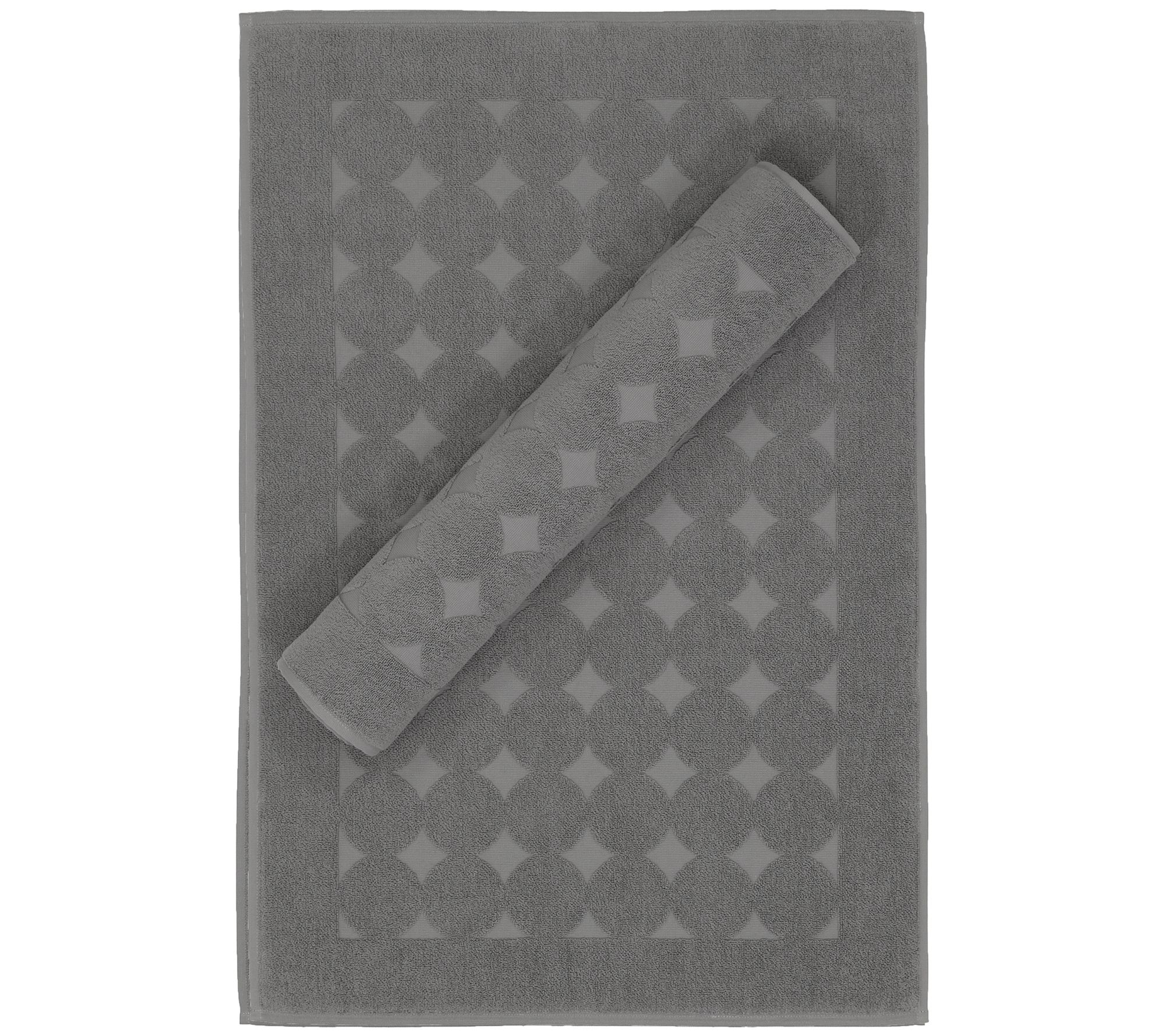 Linum Home Textiles Sinemis Circle Design BathMats (Set of 2)