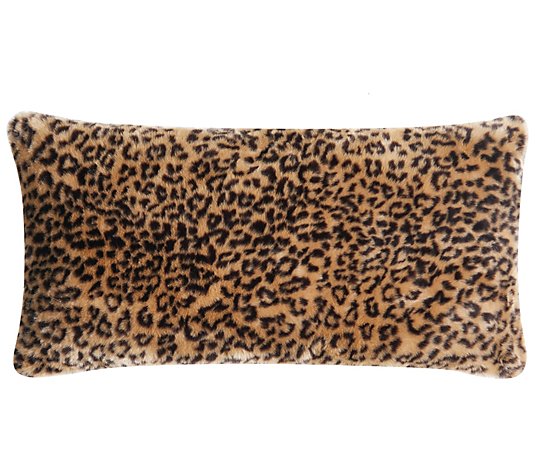 Pillow Case Leopard Animal Print Pattern Sofa Waist Throw Cushion Cover Home LE 