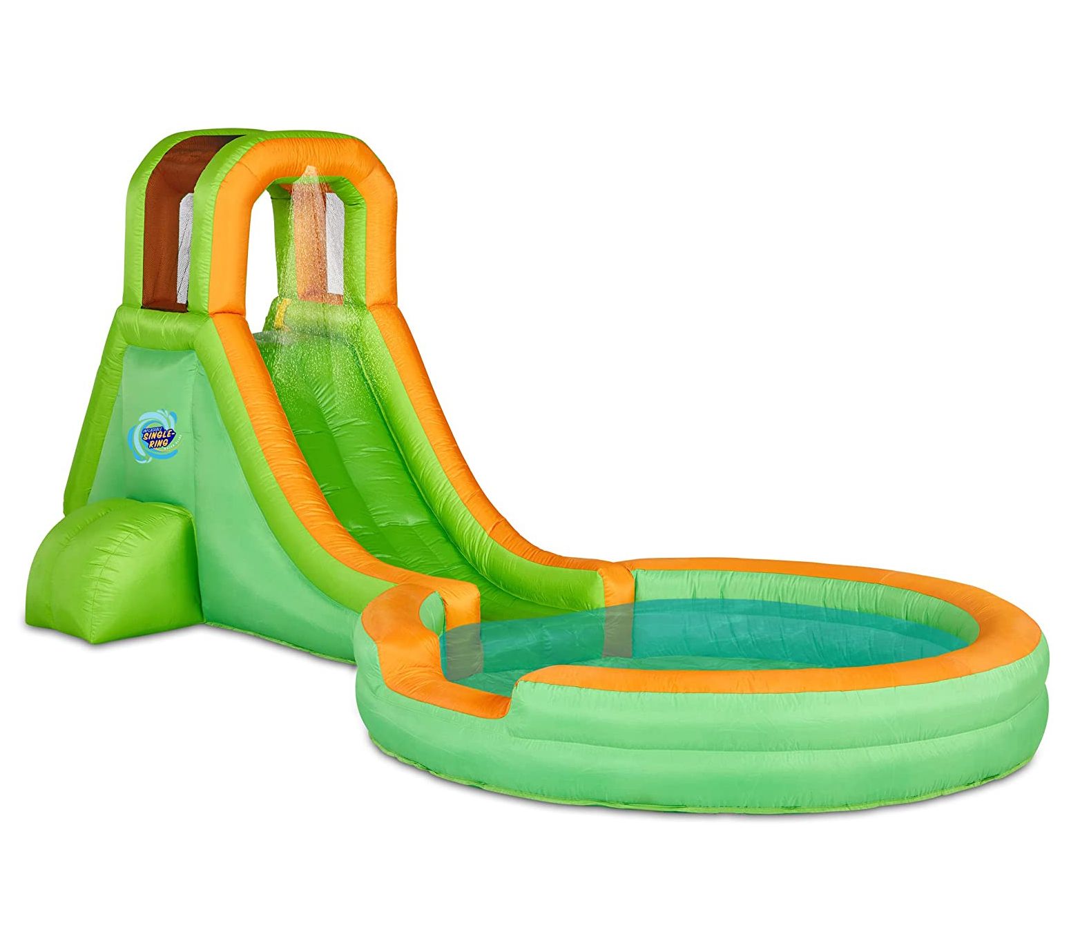 Sunny & Fun Inf latable Single Ring Water Slid e Park