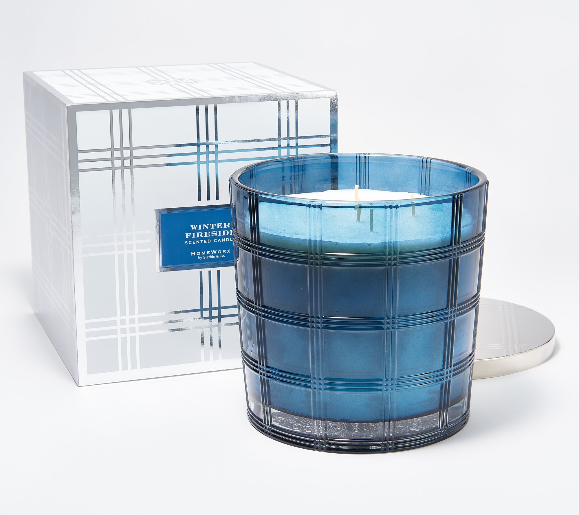 "As Is" HomeWorx by Slatkin & Co. 80oz Winter Fireside Candle