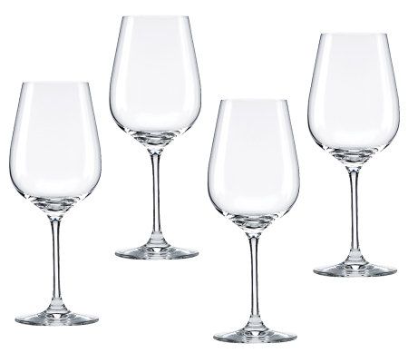 Libbey Classic Red Wine Glasses, 13.5-ounce, Set of 4, Set of 4