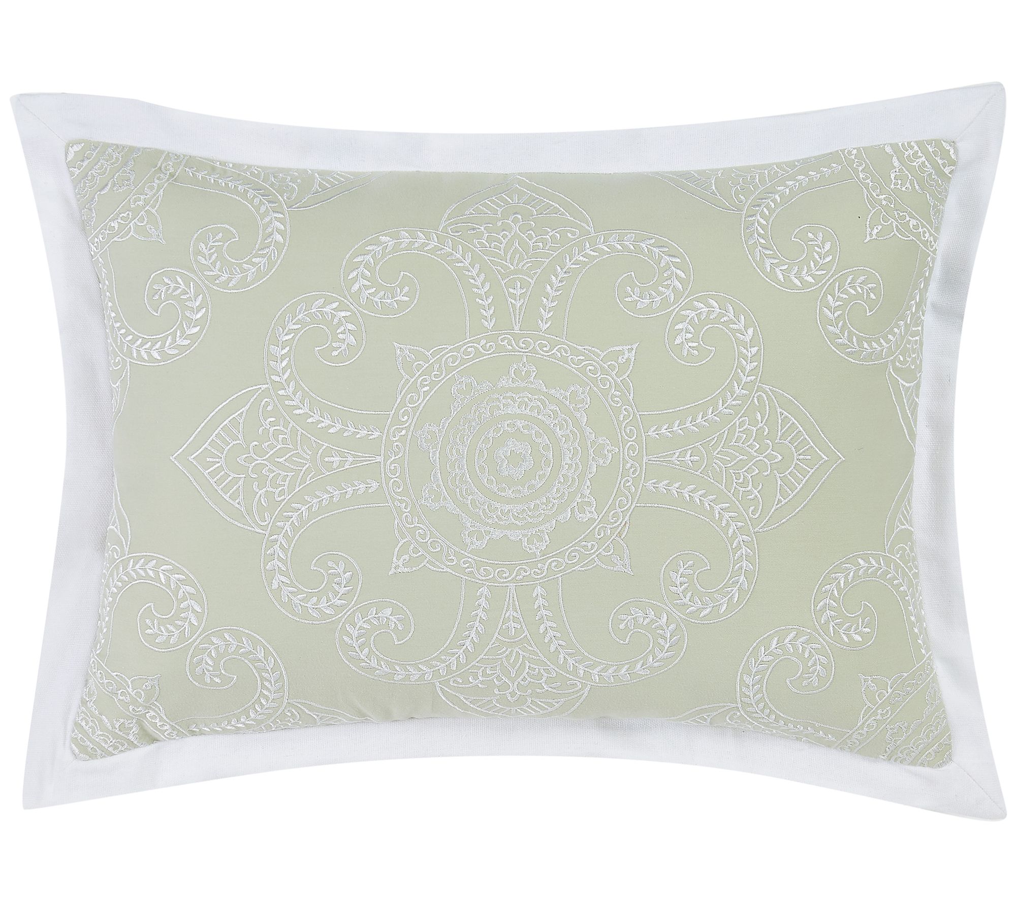 Medallion Jade Accent Pillow - CLEARANCE