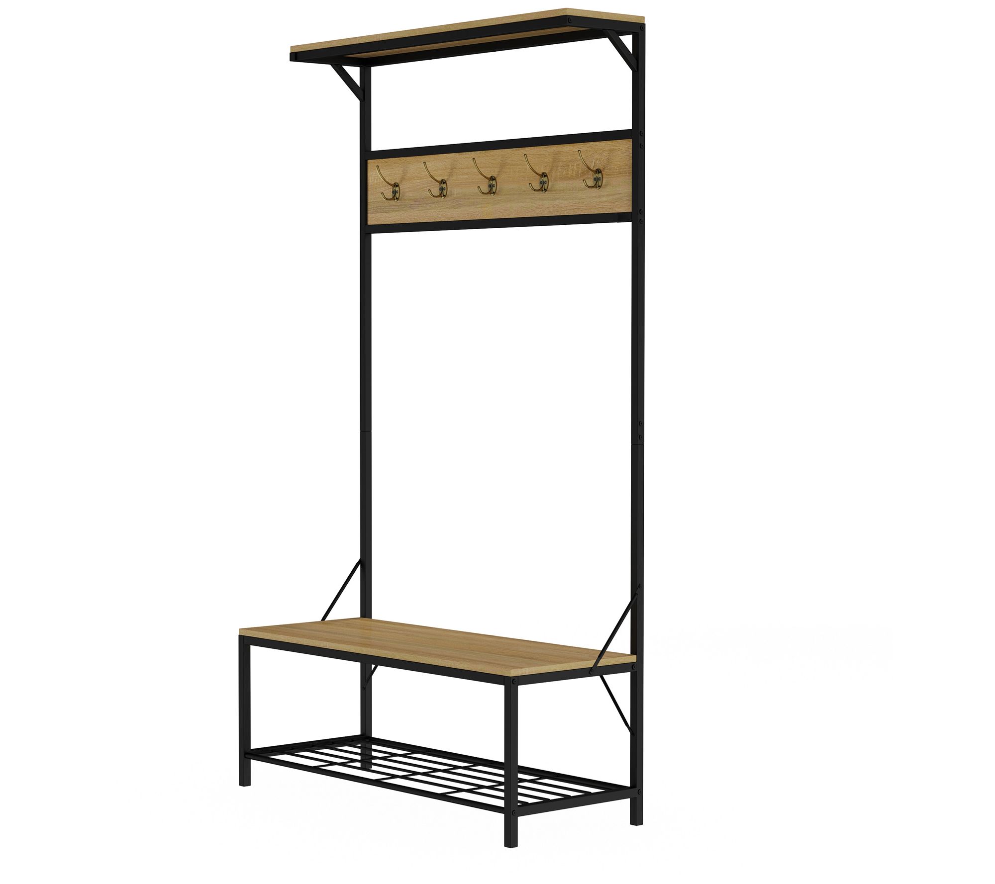 Lavish Home Entryway Storage Bench