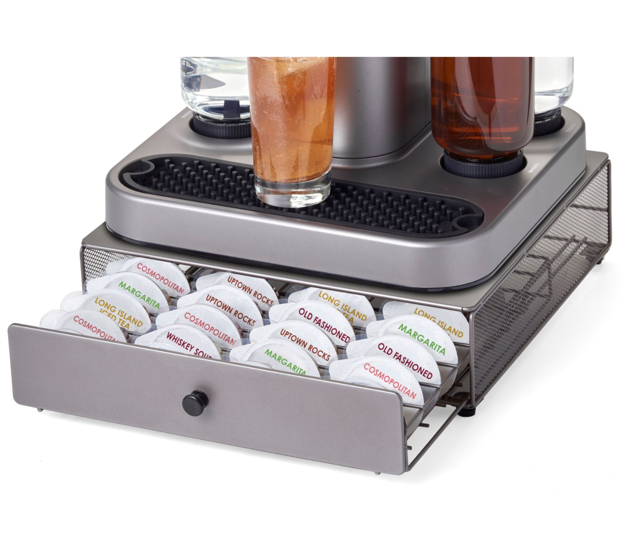 Nifty Cocktail Capsule Rolling Drawer for Bartesian