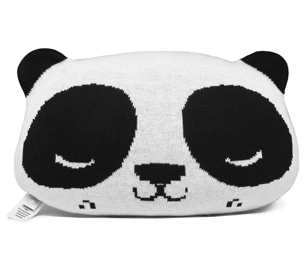 Rian Tricot Cushion - Panda