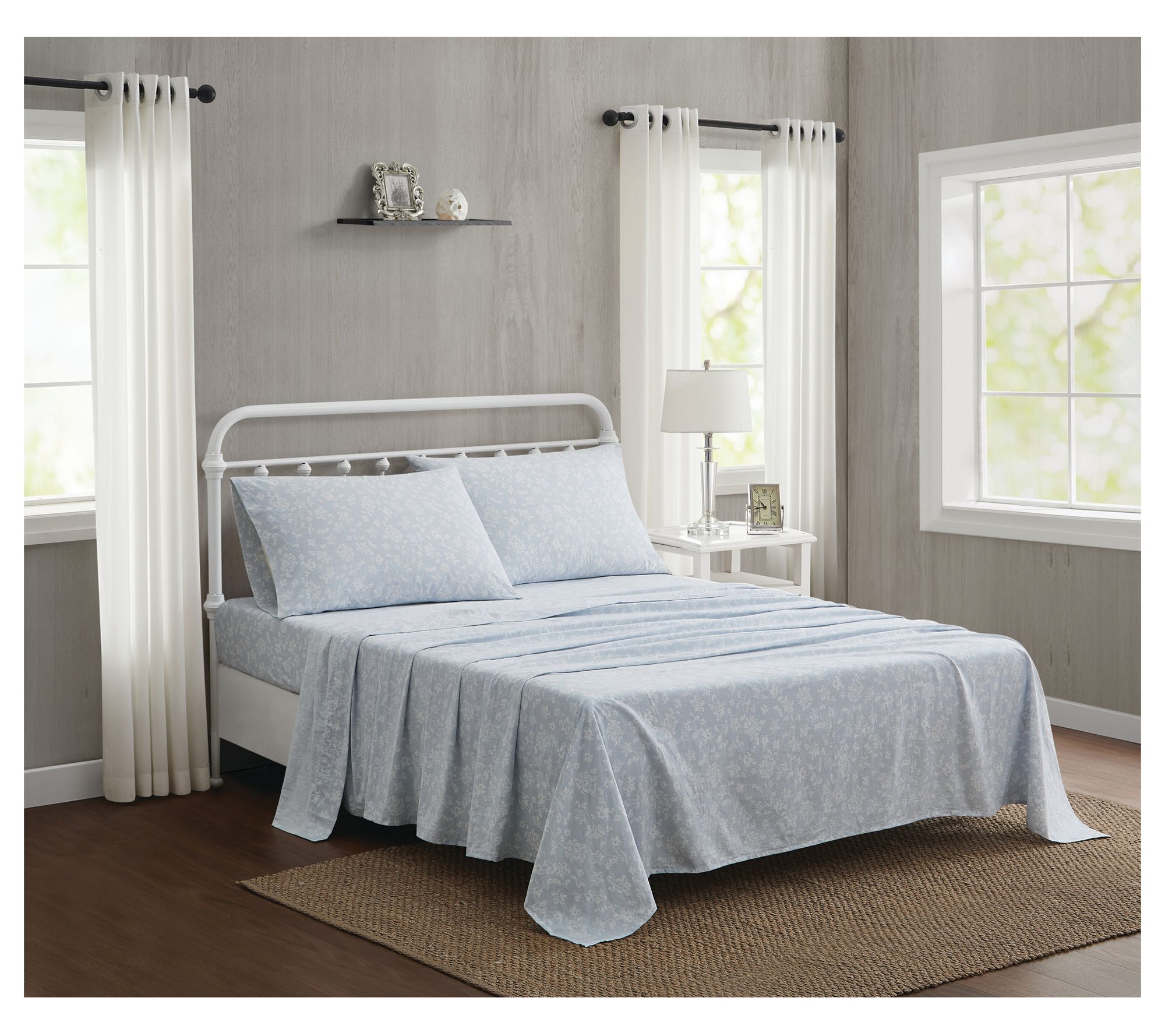 The Farmhouse by Rachel Ashwell Majesty King 4Piece Sheet Set
